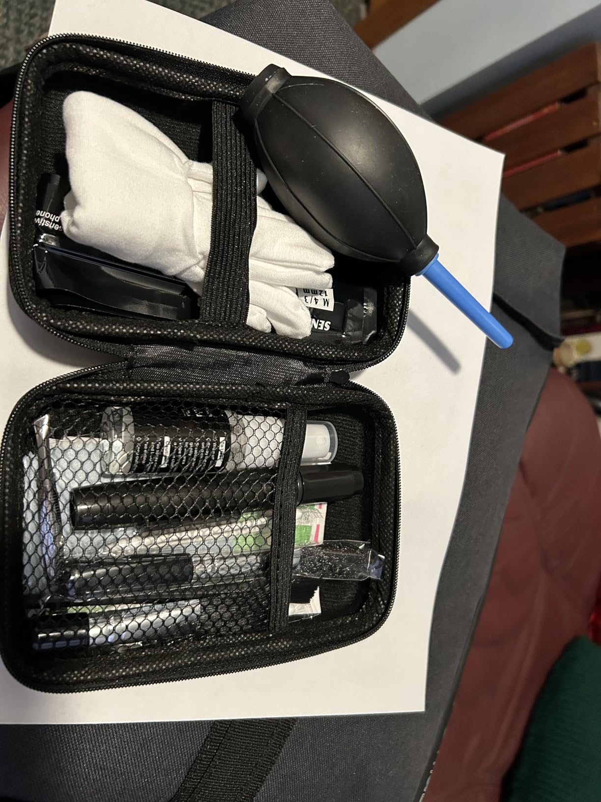Camera Lens Cleaning Kit - Mirrorless and DSLR Camera Cleaning Kit, Including Lens Paper/Blower, Cotton swabs, dust Free Cloth, Lens Pen, Cleaning Brush customer photo 2