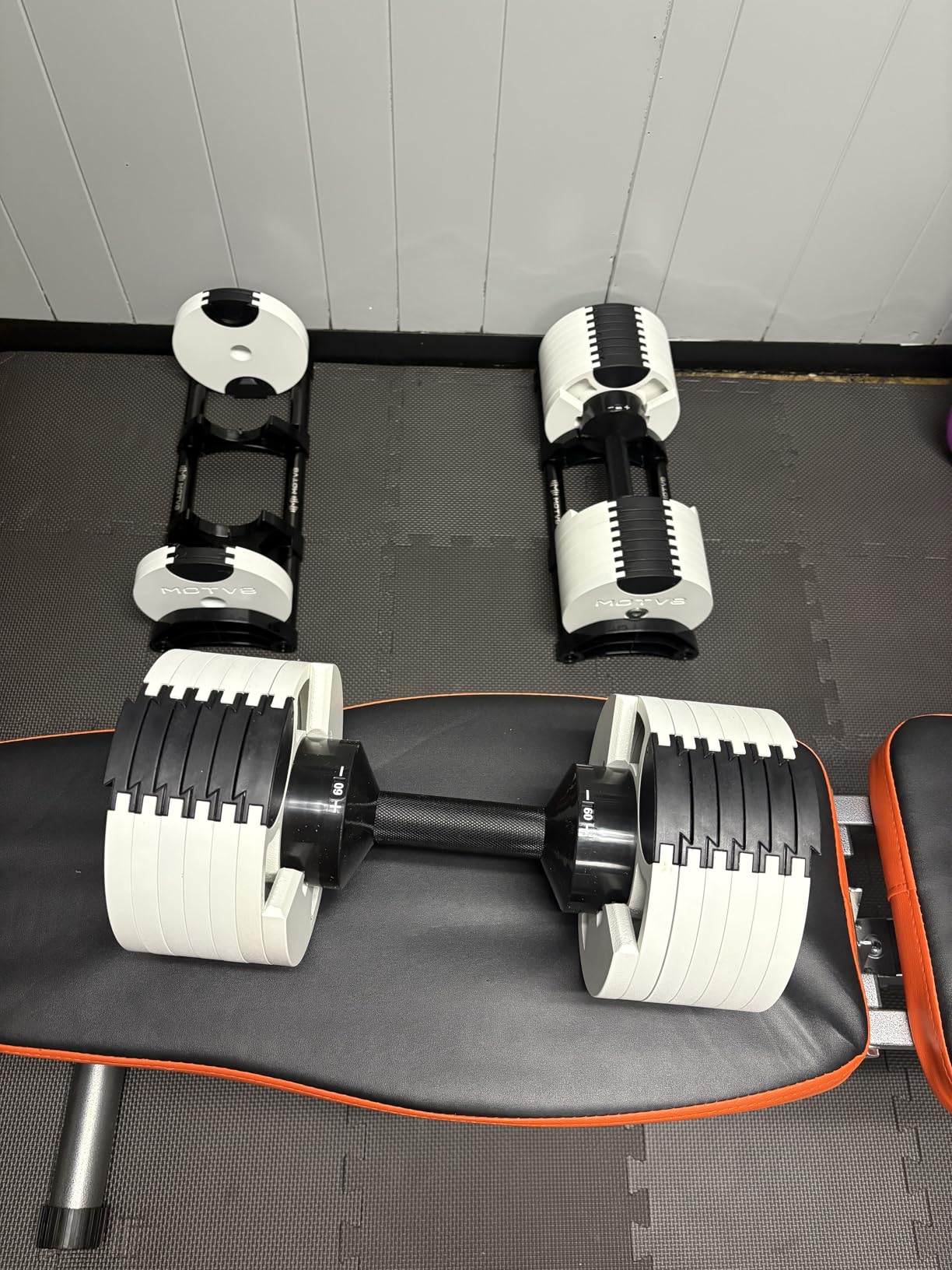 Probell 580 Adjustable Dumbbells - Motv8 Probell 580s, 5lbs - 80lbs Adjustable Free Weight Nuobell Style Dumbbells for Men and Women - Strength Training and Fitness customer photo 1