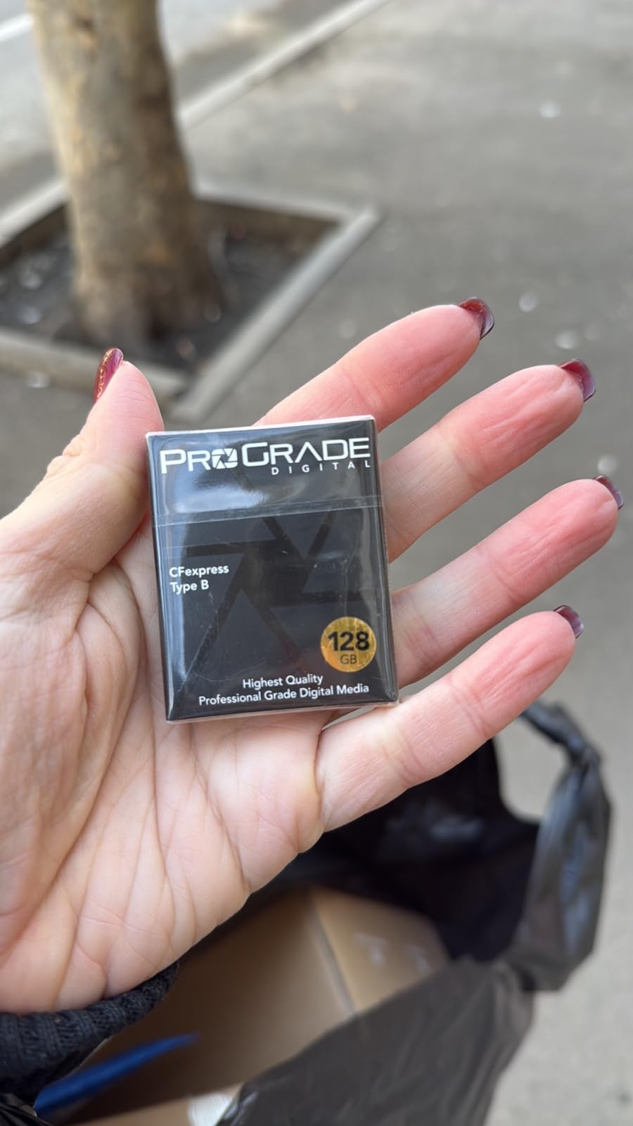 240GB CFexpress 4.0 Type B Memory Card (Gold) | Read speed up to 3100MB/s and write speed up to 1600MB/s for RAW photo bursts and high-resolution video capture customer photo 1