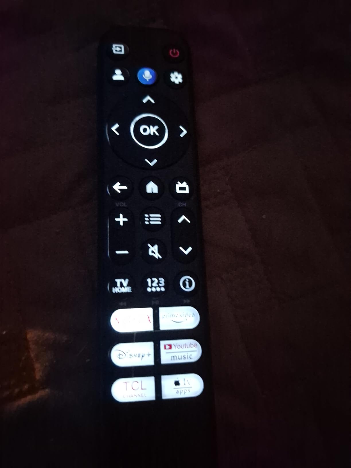 Smart Replacement for TCL TV Remote Control | Universal | Motion Backlit | Voice & Bluetooth, fits TCL Google/Fire/Android TV 2016-2026 customer photo 1