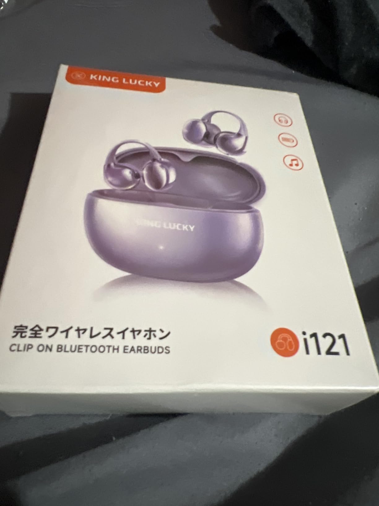 Kinglucky Clip-On Earbuds Gen 3, Open-Ear Wireless Bluetooth 6.0 Headphones with Mic, Secure Fit for Small Ears & Glasses Wearers, 50H Playtime, ENC, IPX5 Waterproof Sport Ear Buds (Pink) customer photo 1