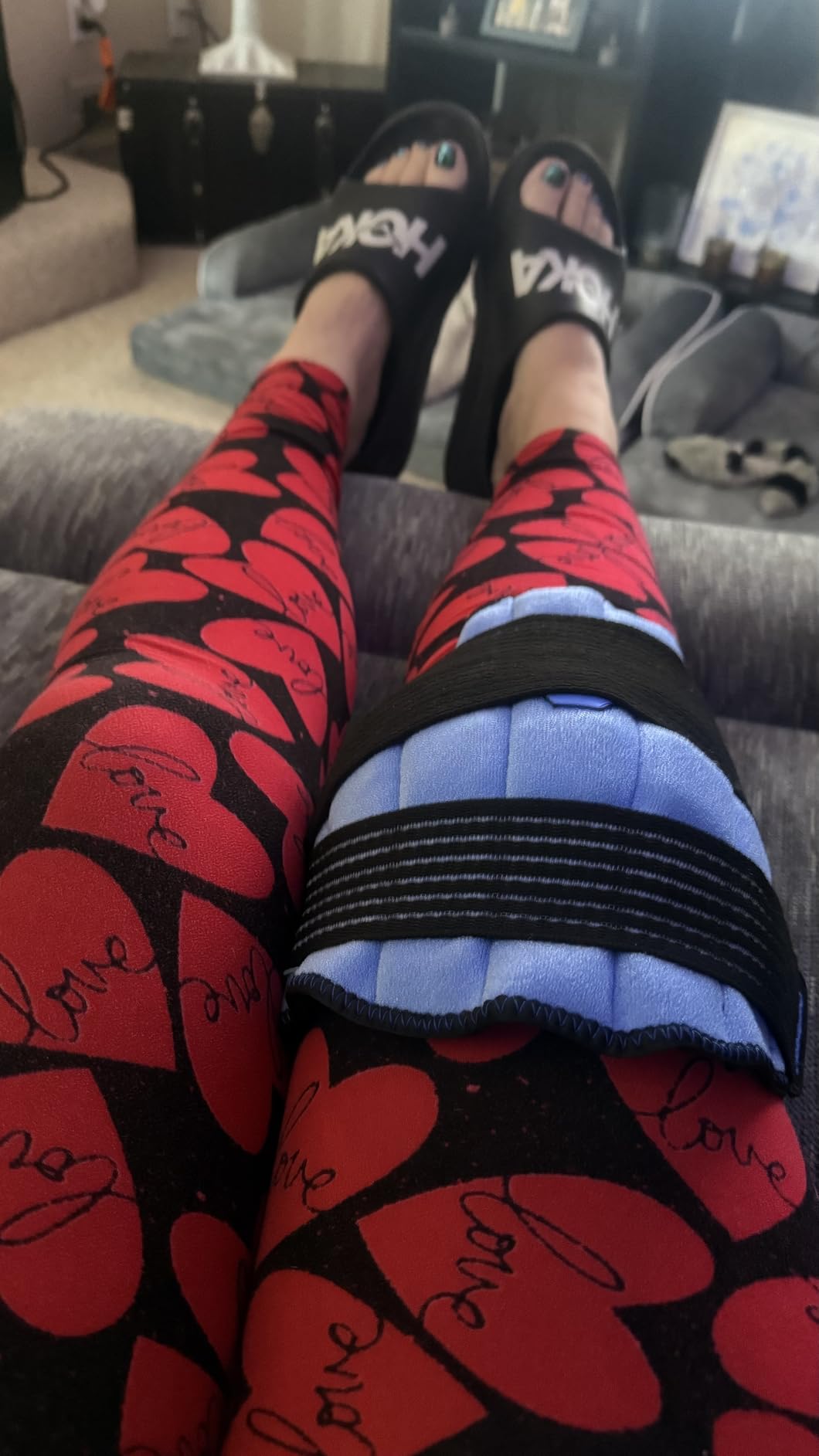 Comfpack Knee Ice Pack Wrap, 2 Hours Ice Pack for Knee Replacement Surgery | Long Lasting Coldness Ice & Compression Therapy for Arthritis Pain, ACL, Swelling, Sports Injuries (23