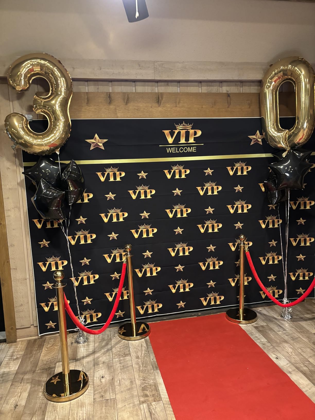 kaiyomi 4Pcs Stanchions and Velvet Ropes, Crowd Control Barriers (Glod) | Water or Sand-Fillable Base, 5 Feet Velvet Ropes and Posts Poles for Red Carpet Formal Occasions customer photo 2