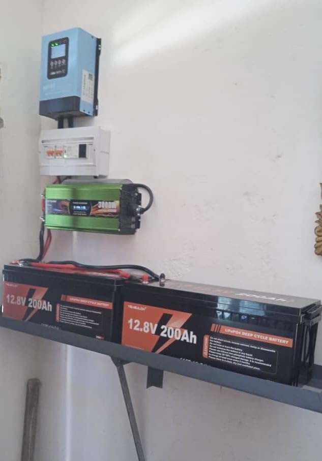 12V 100Ah LiFePO4 Lithium Battery BCI Group 31 with 100A BMS 1.28kWh | 15000+ Deep Cycle Rechargeable Lithium Iron Phosphate Battery for RV Marine Camping Off-Grid Home Energy Storage customer photo 2