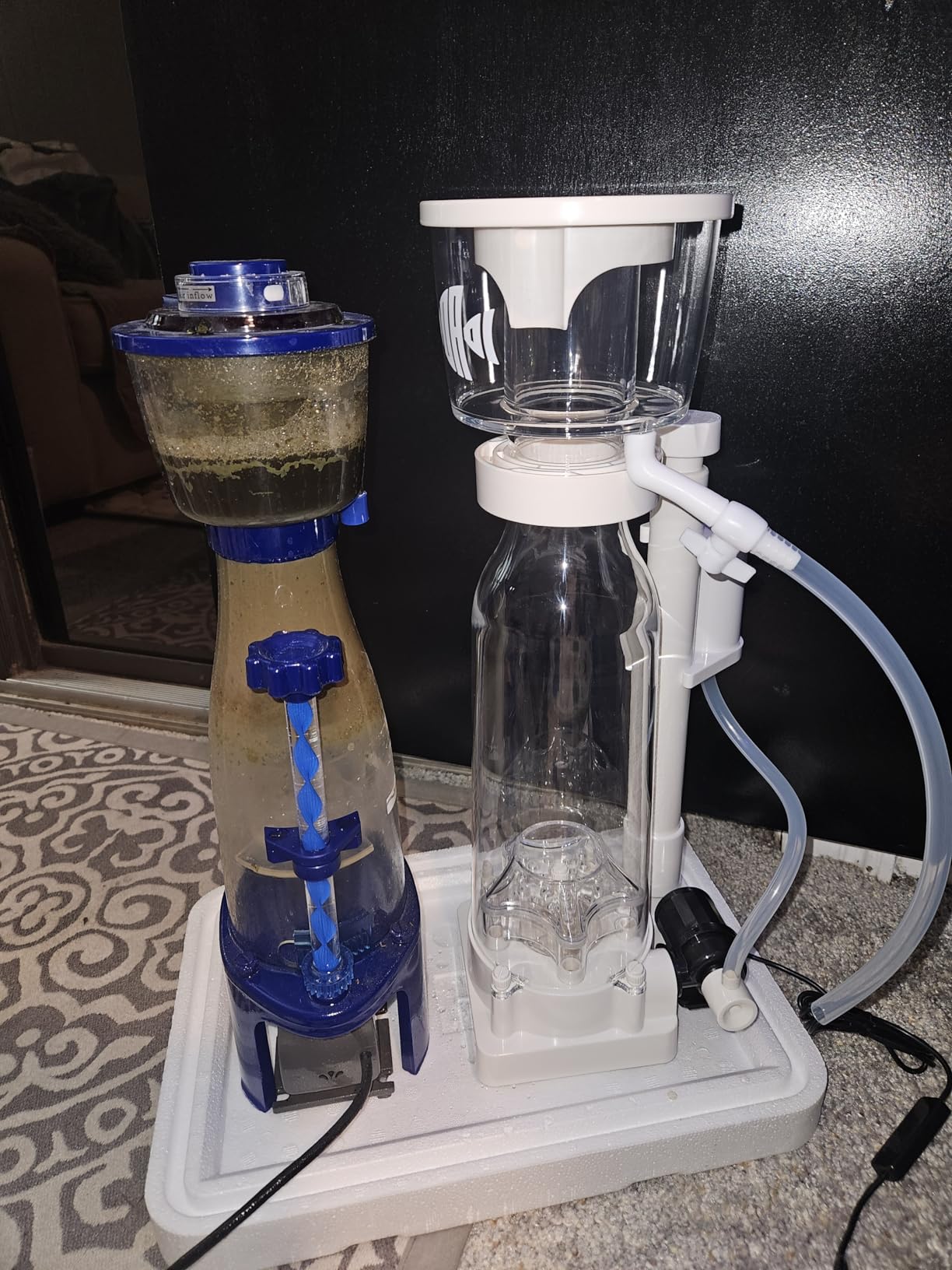 IOAOI Protein Skimmer for Saltwater Aquariums, for 90-120 Gals Fish Tanks, DC Needle-Wheel Pump, in Sump Use customer photo 1