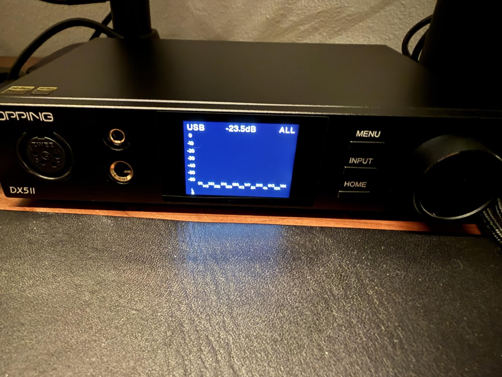TOPPING DX5 II Hi-Res DAC & Headphone Amp Combo – Dual ES9039Q2M, X-Hybrid Amp, 10-Band PEQ, LDAC Bluetooth 5.1, 4.4mm Balanced & 6.35mm Headphone Output, Preamp Mode, 12V Trigger (Silver) customer photo 1
