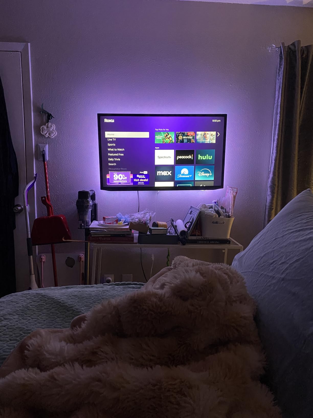 Linkind TV Backlight, HDMI 2.1 Sync Box with AI LumiSync Technology, Supports 8K@60Hz, Cuttable LED Backlights Sync to Screen for 27-90 inch TVs customer photo 2