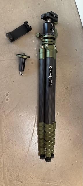 Cayer CH35 Travel Tripod, 53.6