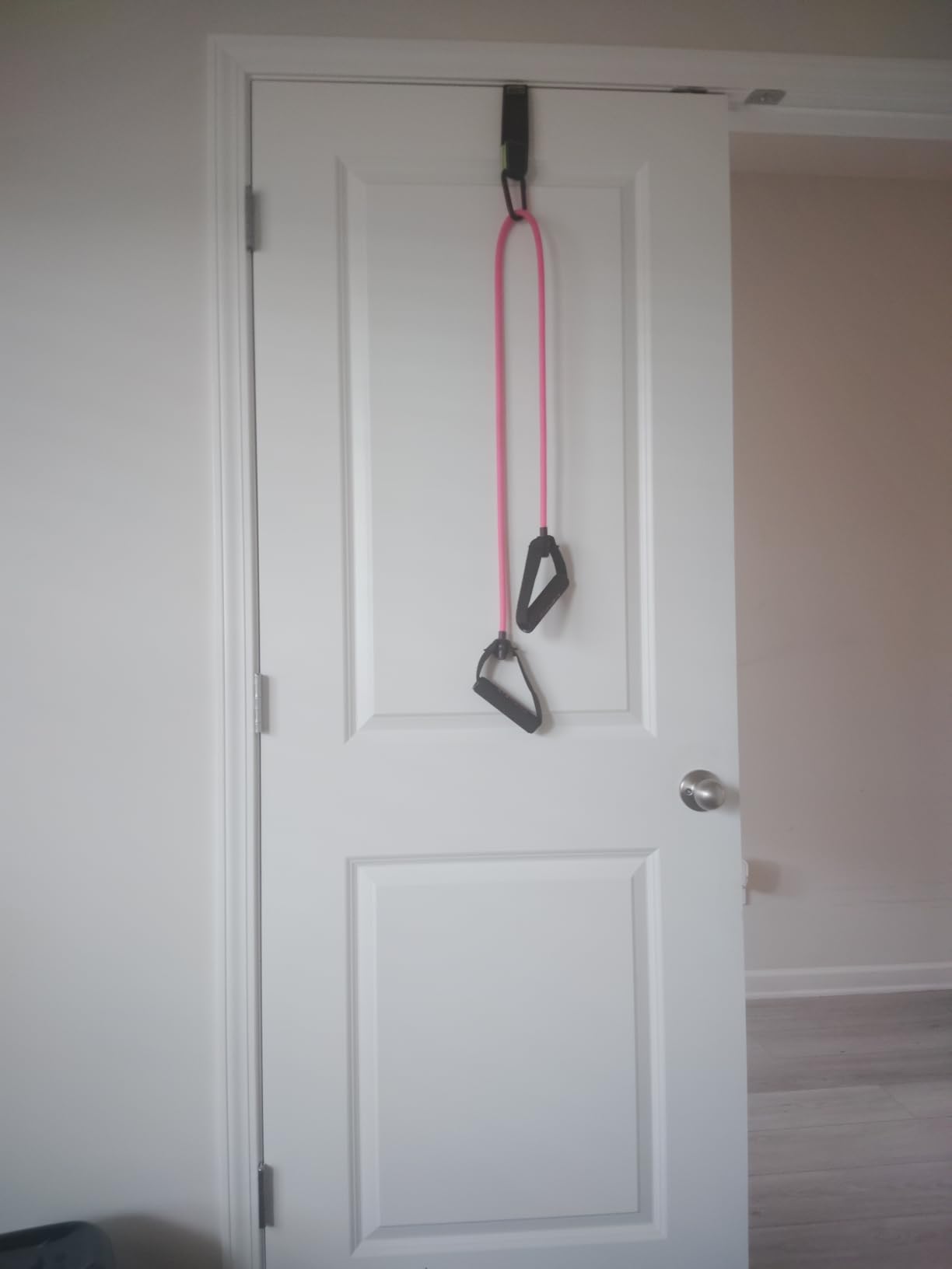 Manificent Door Anchor for Resistance Bands, Heavy Duty Padded Door Anchor System Door Hook, Must-Have Workout Exercise Bands Attachment Compatible for Loop Bands, Resistance Tube customer photo 2