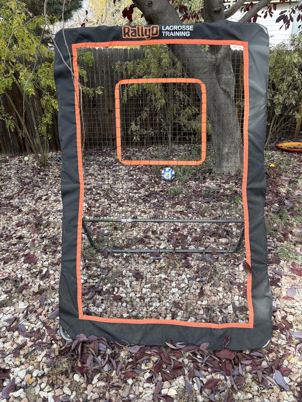Lacrosse Rebounder Bounce Back Net for Backyard, 5 Angles, 4x6FT/4x7 FT | Anti-Rust Steel Frame, Target Stripes, Ground Stakes, Color Box, Lax, Volleyball, Baseball & Soccer Training customer photo 2