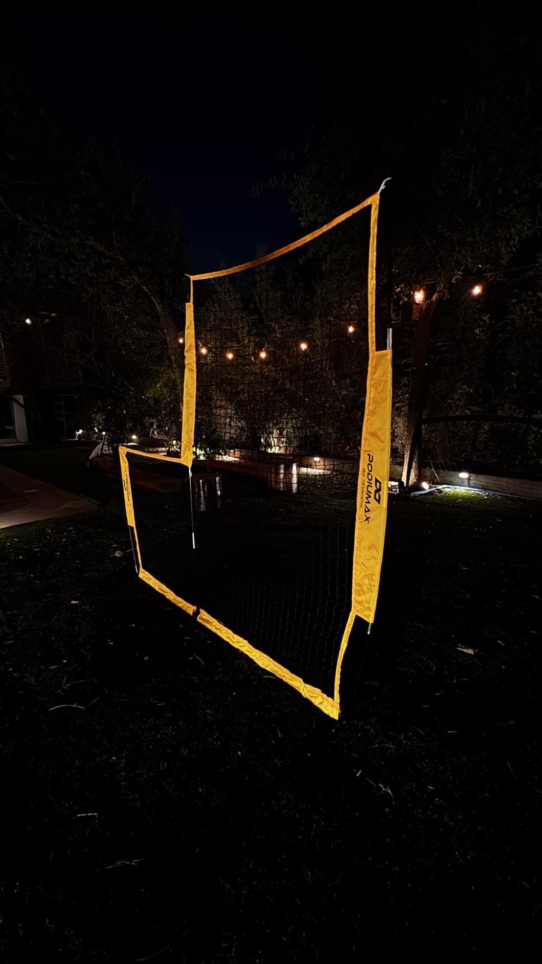PodiuMax L-Screen Baseball Pitching Net 7x7FT Pitcher Protection Screen | Upgraded Stable frame, Durable Tear-resistant Net, Protects pitchers, High Impact Strength, Easy Setup for Backyard Outdoor customer photo 1