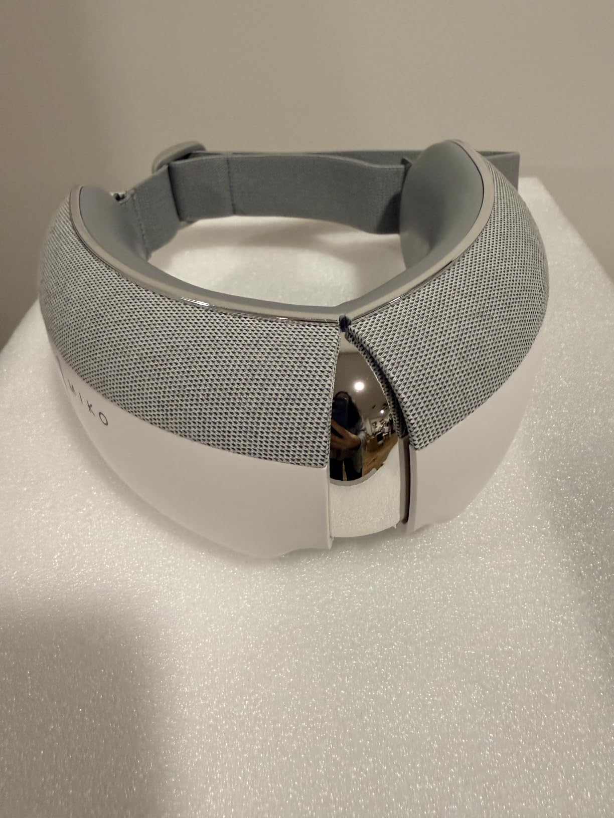 MIKO Gaze Eye Massager with Heat and Air Compression | 4 massage modes, Bluetooth music & up to 120-minute cordless use; helps relieve eye strain, headaches and tension customer photo 1