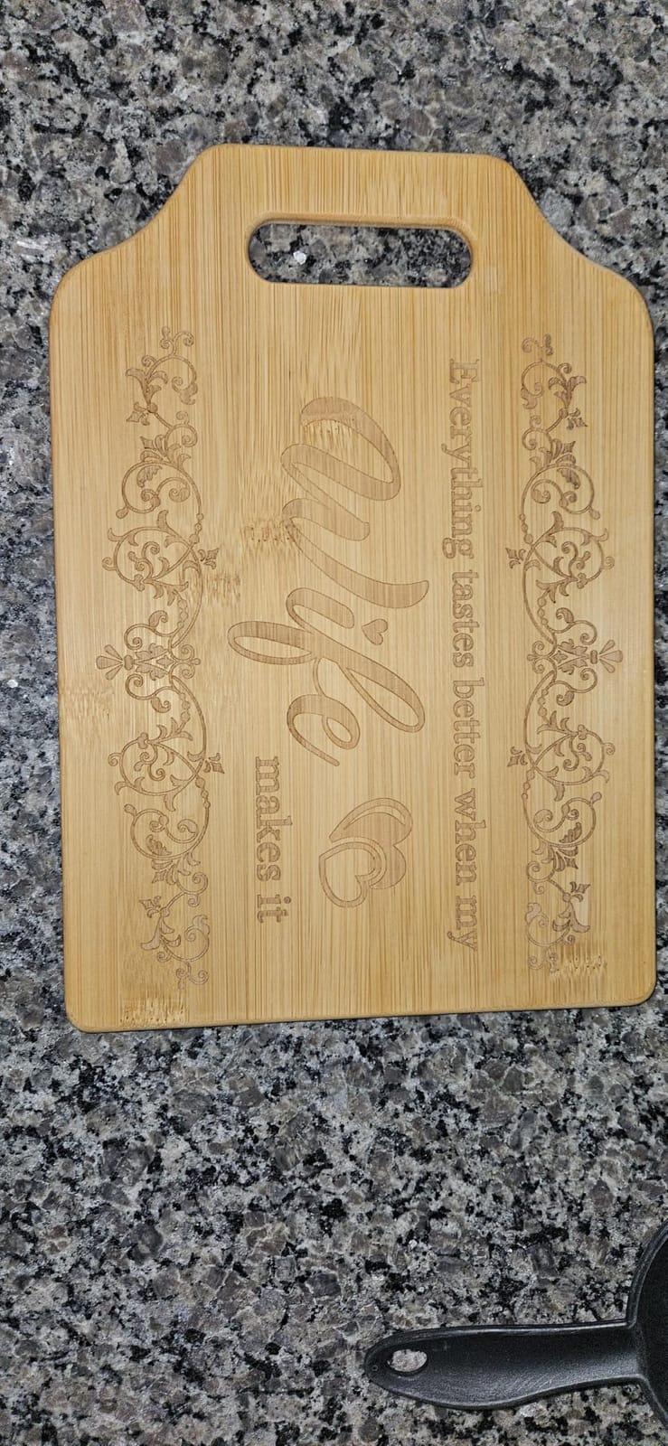 AceThrills Father In Law Father Day Gifts for Father In Law Birthday/Christmas Gift - Engraved Cutting Board 12.3