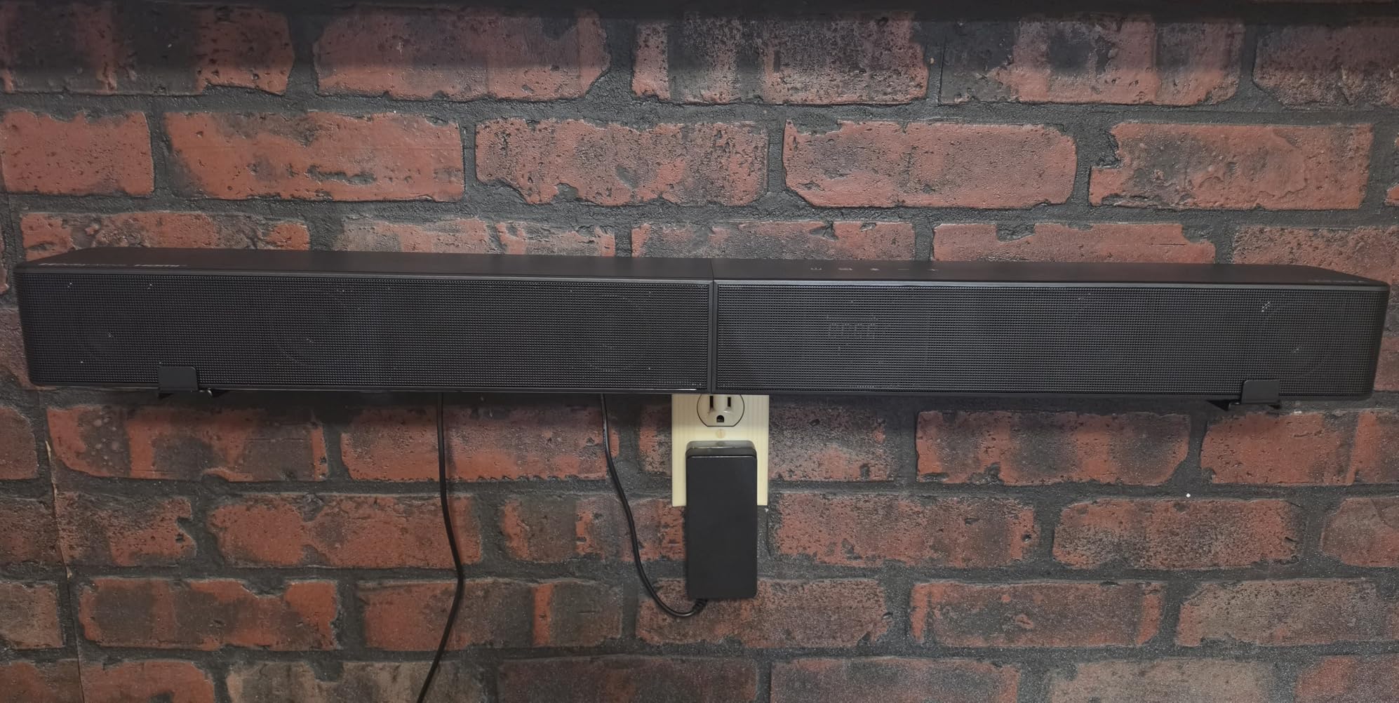 Soundbar Wall Mount, All Metal, Depth Adjustable 3.7