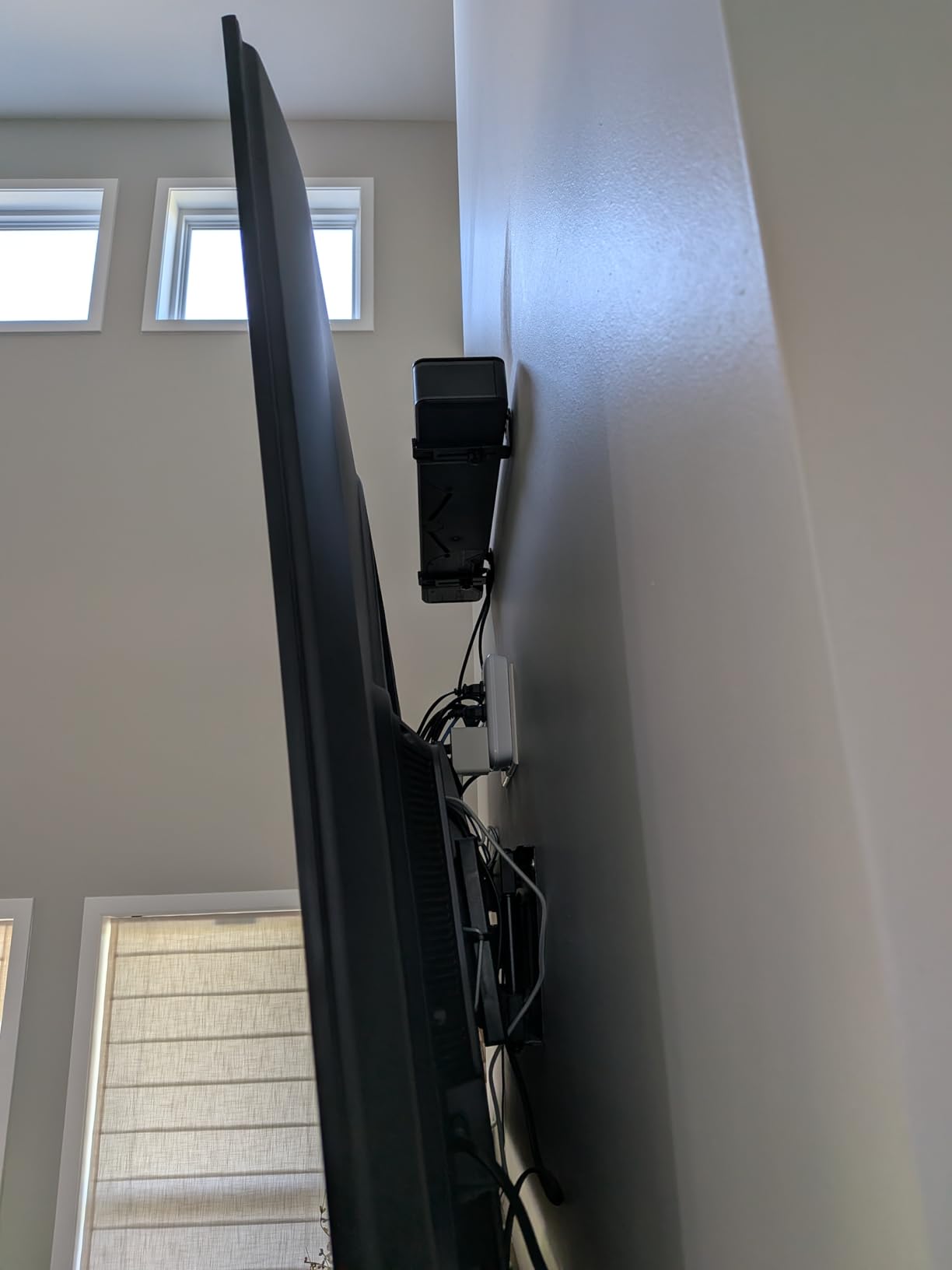 Soundbar Wall Mount, All Metal, Depth Adjustable 3.7