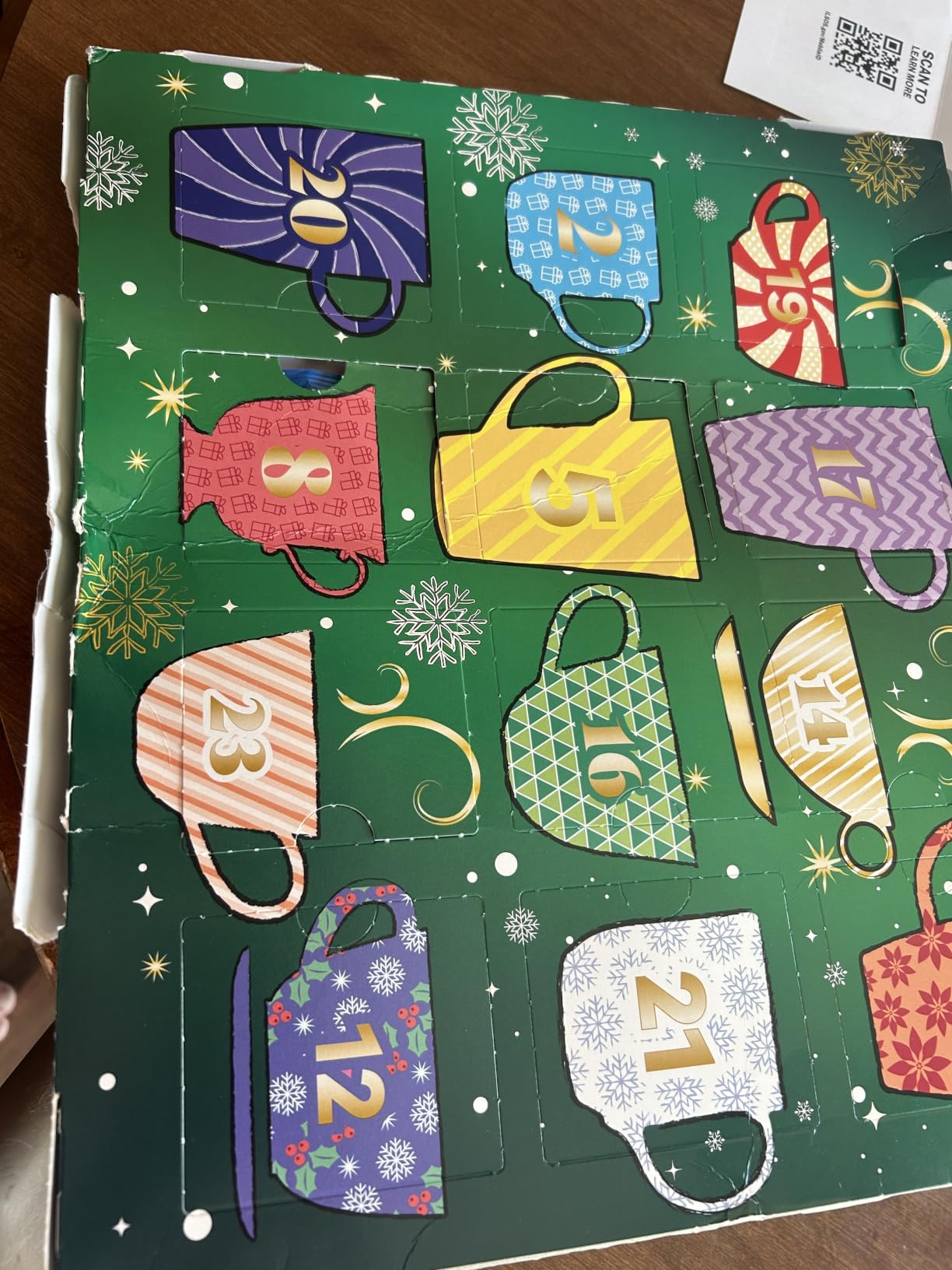 Twinings Tea Advent Calendar Gift Set, 24-Day Holiday Sampler with Black, Green & Herbal Teas, Christmas Countdown Box for Tea Lovers, Brew Joy Together, 48 Count (Pack of 1) customer photo 1
