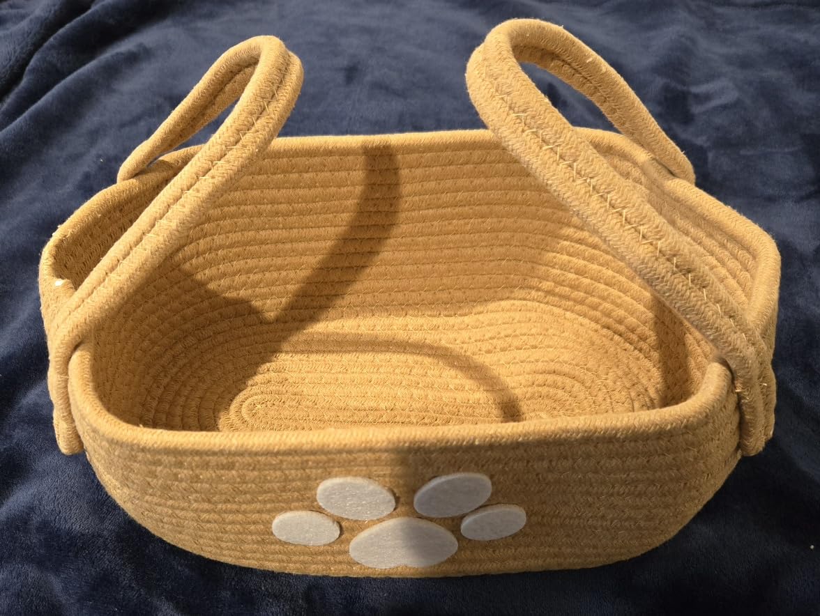 New Puppy Gift Basket for Puppies, Adopted Dogs & Small Family Dogs - Chew Toys, Squeaky Toys, Toy Box, Treat Mold, Pet Blanket - Essential Pet Supplies customer photo 1
