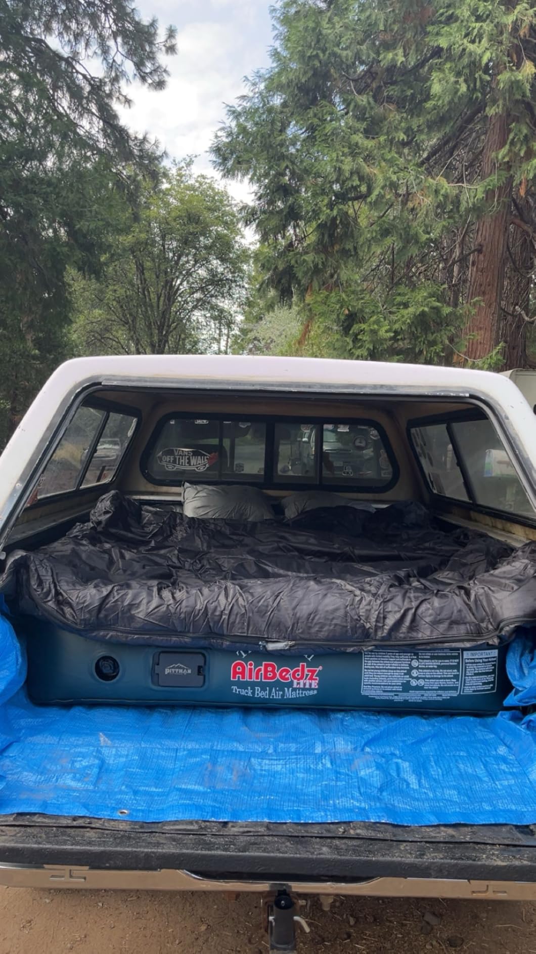 Pittman Truck Bed Air Mattress 6-6.5ft for Mid Size Short Pickups - AirBedz Inflatable Truck Bed Mattress fits the Tacoma, Colorado & More - Blow up Camper has 25% More Pickup Coverage - PPI203G2 customer photo 1