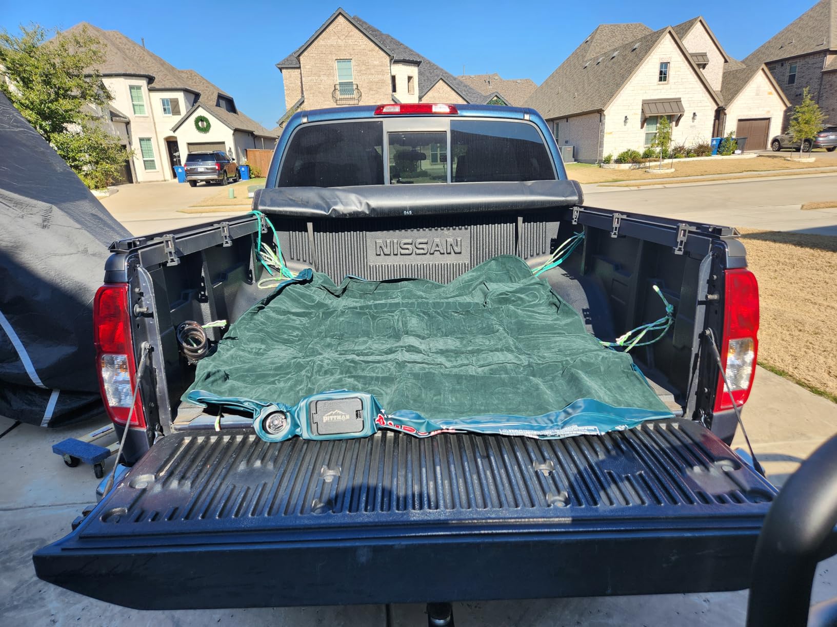 Pittman Truck Bed Air Mattress 6-6.5ft for Mid Size Short Pickups - AirBedz Inflatable Truck Bed Mattress fits the Tacoma, Colorado & More - Blow up Camper has 25% More Pickup Coverage - PPI203G2 customer photo 2