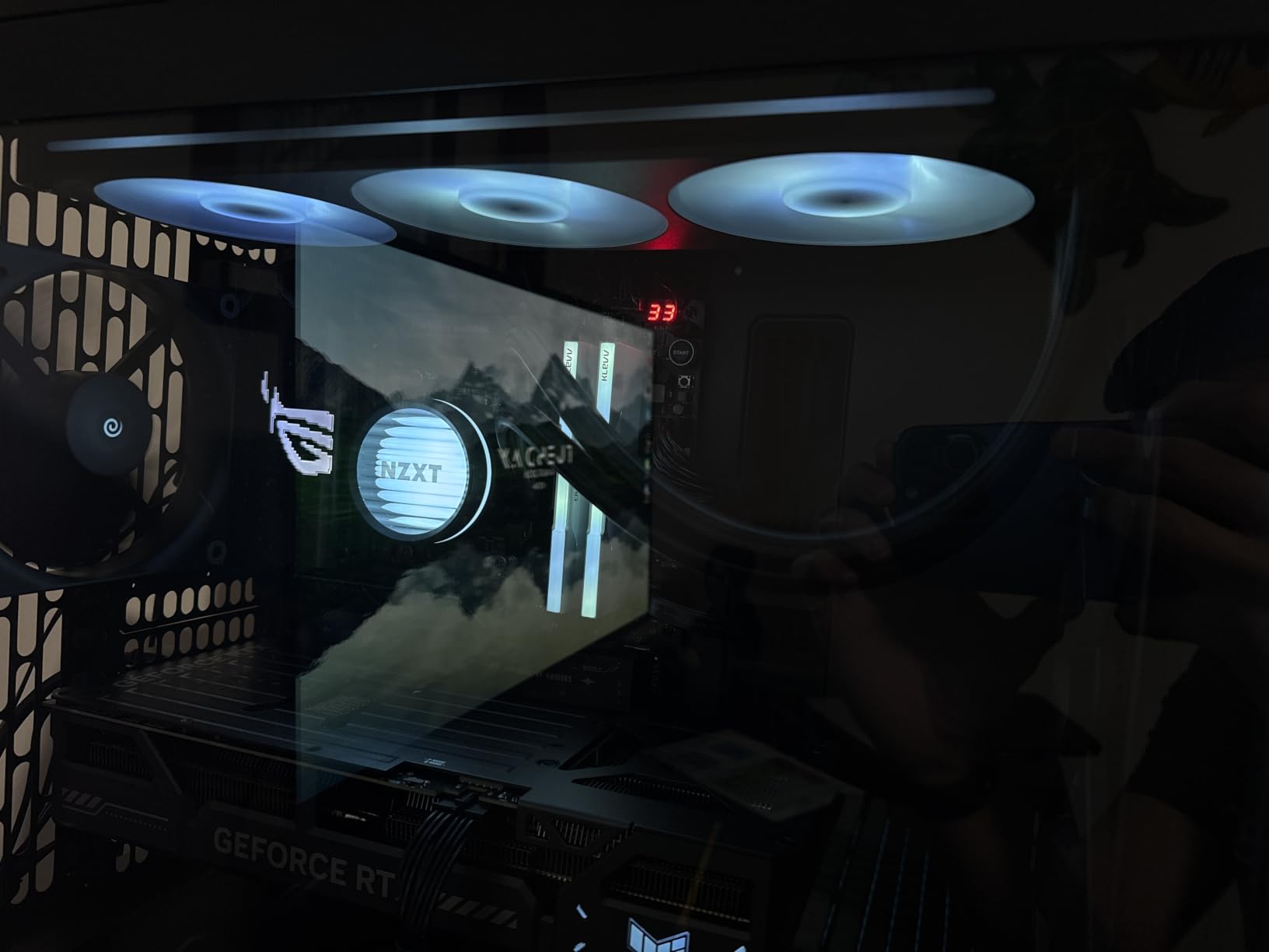 NZXT Kraken Core 240 RGB - 240mm AIO CPU Cooler - Black | Entry 240mm RGB AIO with Turbine pump and single-frame fan customer photo 1