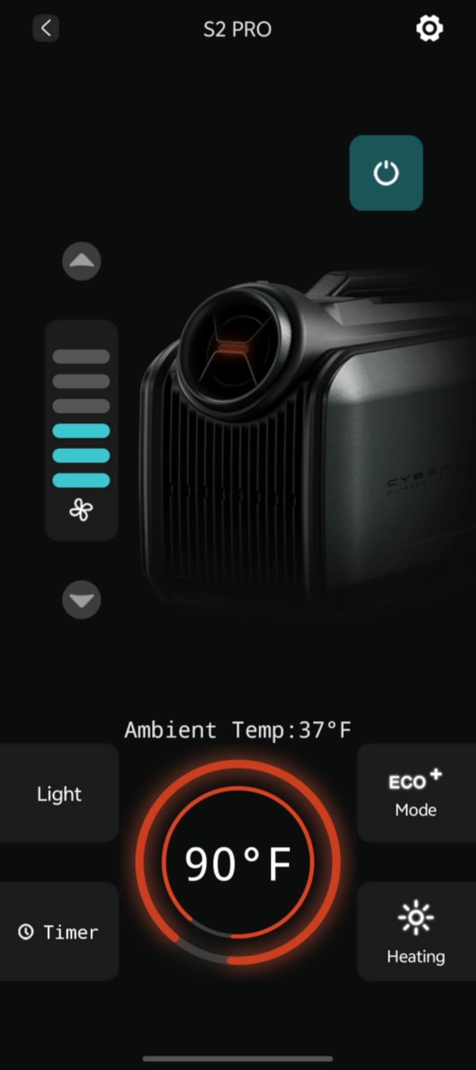 Cybertake S2 Pro Portable Camping Air Conditioner, Tent AC with 5100 BTU Cooling and 6100 BTU Heating, 8 Hours on 1kWh, 3-Way Power(48V DC, 12-24V Vehicle, 100V-240V Wall), Ideal for Tent, Camping, RV customer photo 1