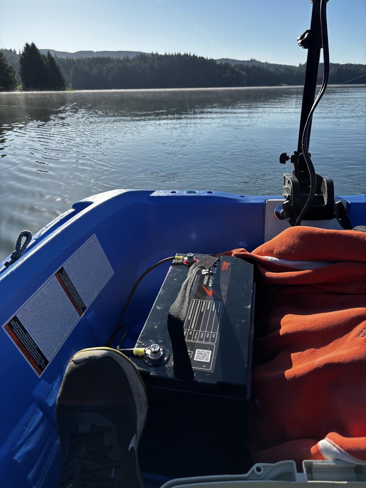 12V 100Ah LiFePO4 Lithium Battery- BCI Group 31, Deep Cycle RV LiFePO4 Battery with Low-Temp Protection, 100A BMS, 1280Wh, Max.15000 Cycles, 10-Year Lifespan for RV, Solar, Trolling Motor, Marine customer photo 2