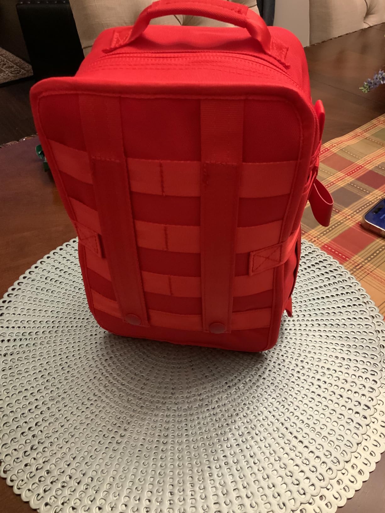SurviveX Large Pro First Aid Kit, Emergency Kit for 5-6 People | Labeled Pockets, Zip Stitch Wound Closures, Quad-fold Organization System, Mountable, Quick Access, for Home, Car, Camping customer photo 1