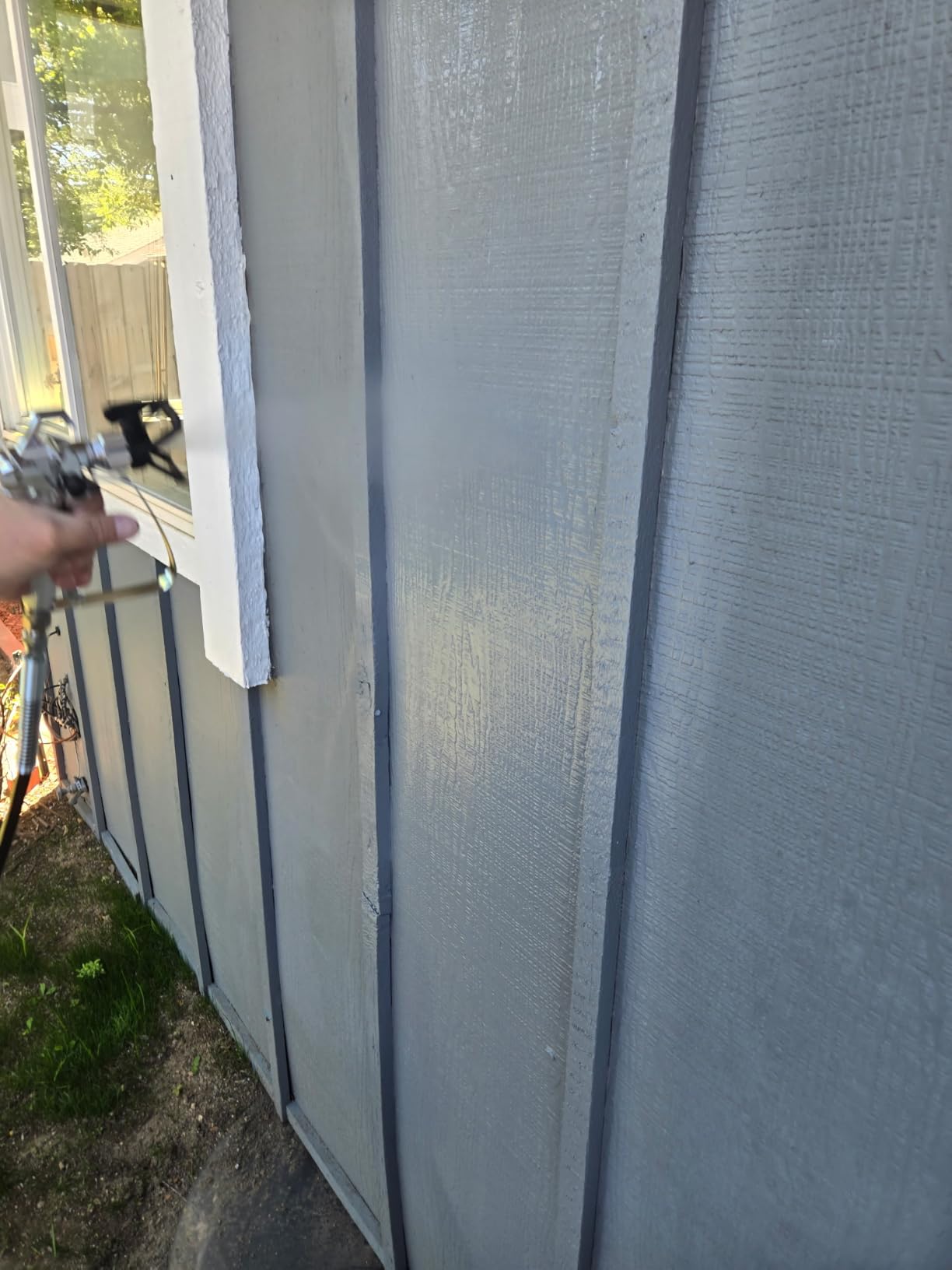 WORKPRO 700W Airless Paint Sprayer, 2900PSI High Efficiency | Thinning-Free Paint Sprayer with 12'' Extension Rod, Adjustable Pressure Control for Home Interior, Exterior Fence & Ceilings customer photo 2