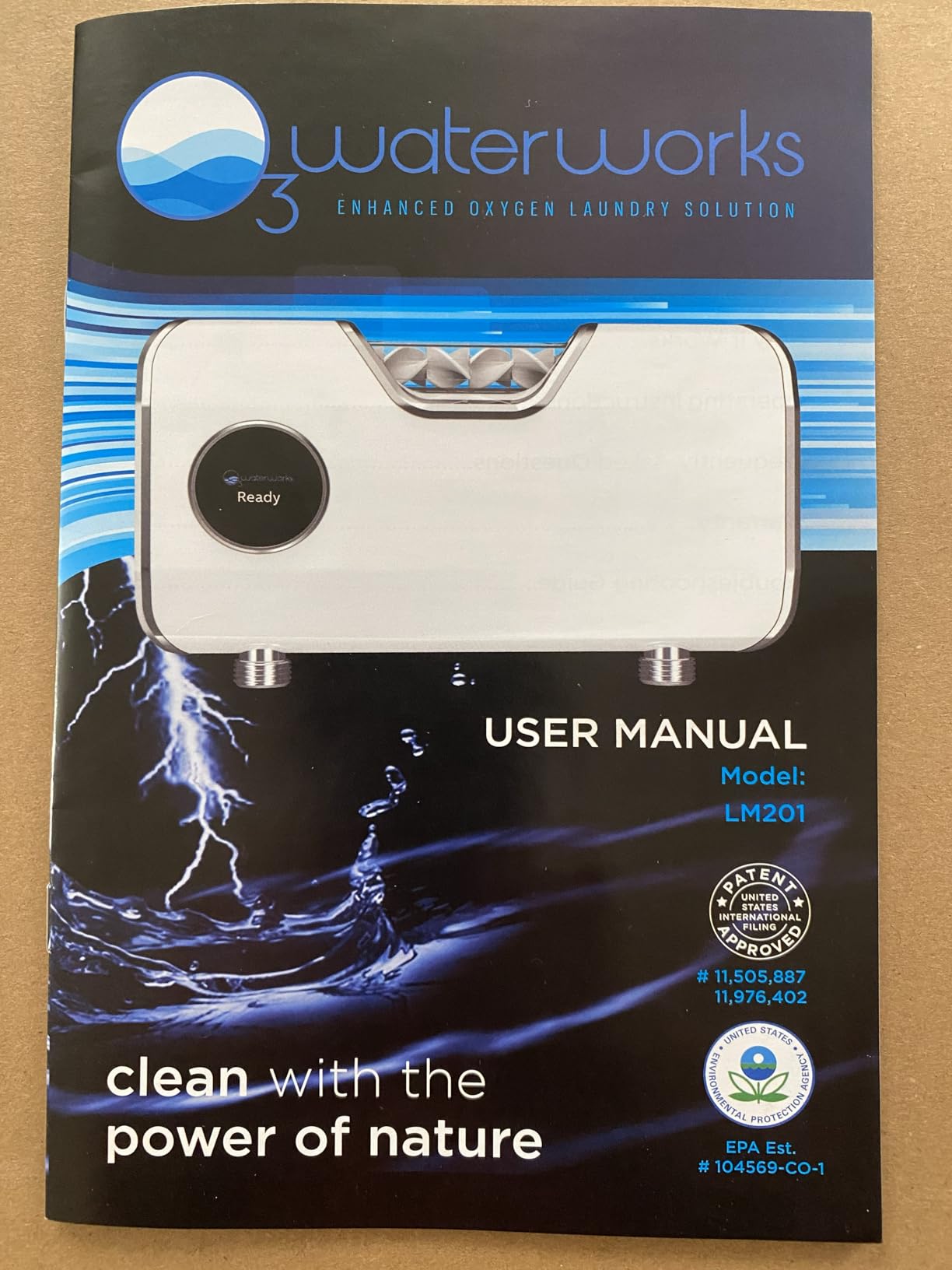 O3 Waterworks Smart Laundry System, White | Detergent-Free Cleaning, O3 Water Technology, Easy Install customer photo 2