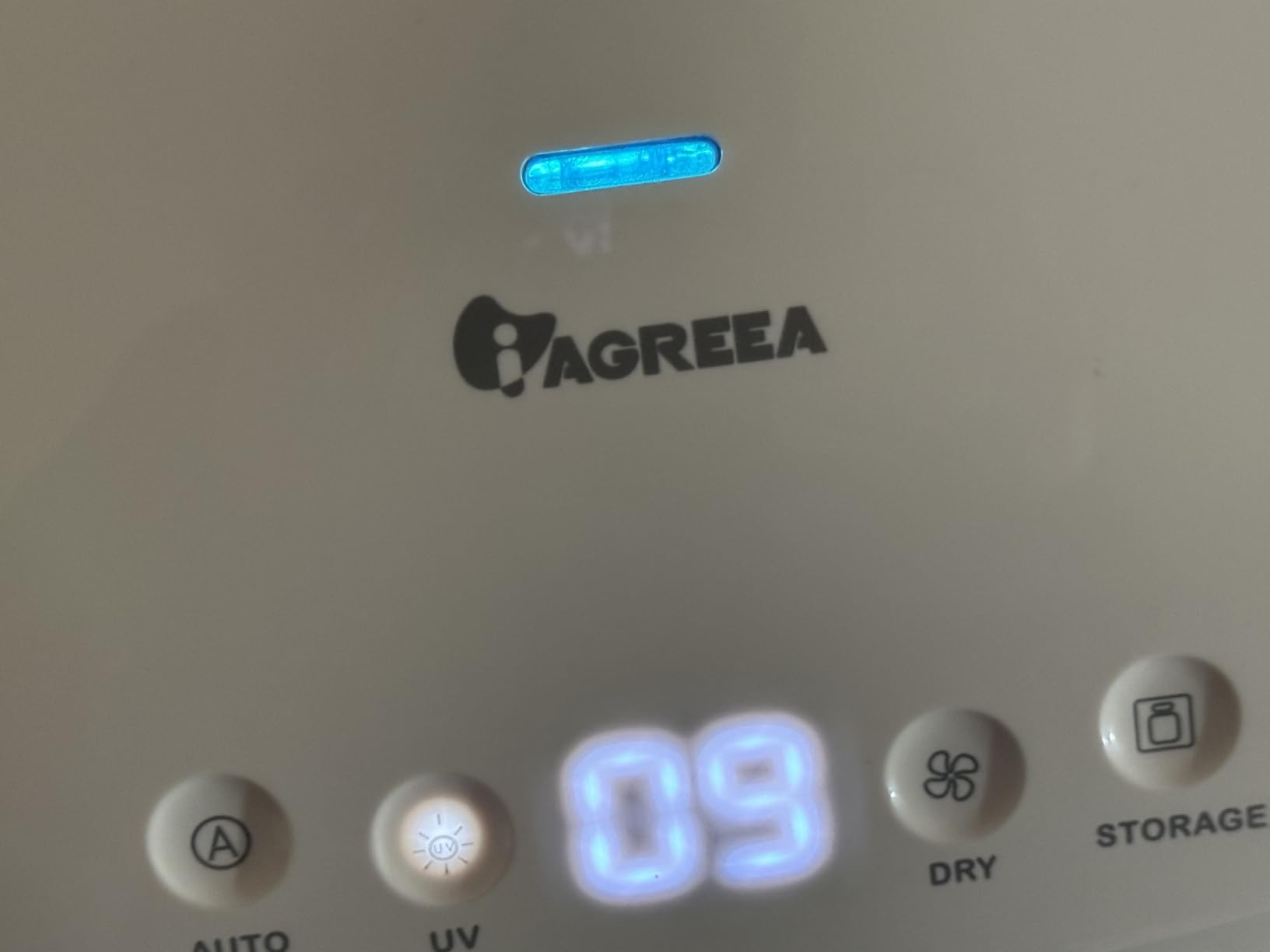 IAGREEA UV Cleaning and Dryer, 4 in 1 UV Box with 2 Fluorescent Tubes | 10L Countertop Cleaner, 360° Coverage, Touch Controls, Suitable for Toys/Toothbrushes/Keys/Other Household Items customer photo 2