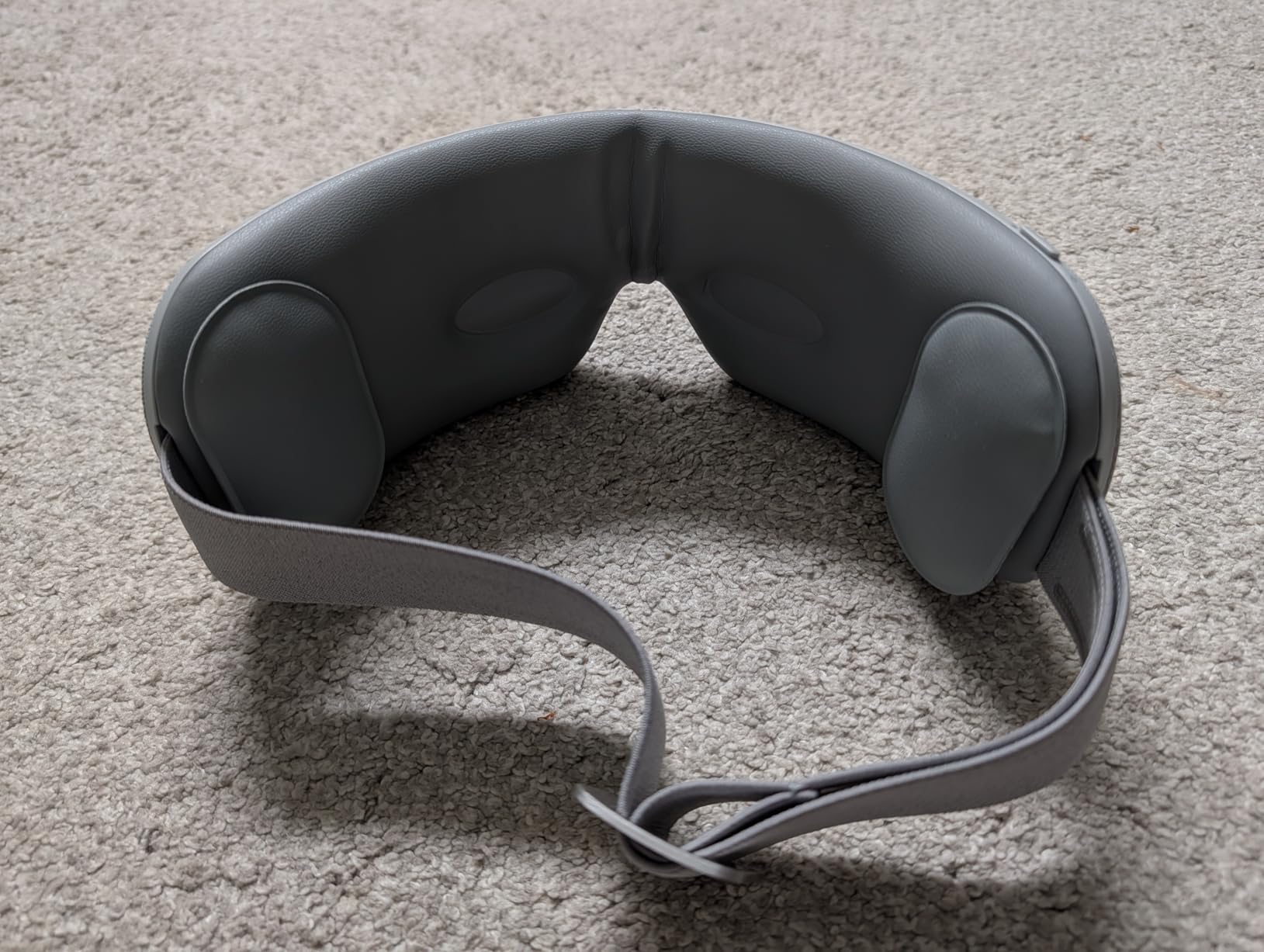 Ultra Quiet Eye Massager for Migraines with Temple Massage, Heat, Air Compression, Bluetooth Music Streaming, 10/15/20 Min Timer, Foldable Electric Eye Mask for Migraine Relief, Eye Strain, Eye Care customer photo 2