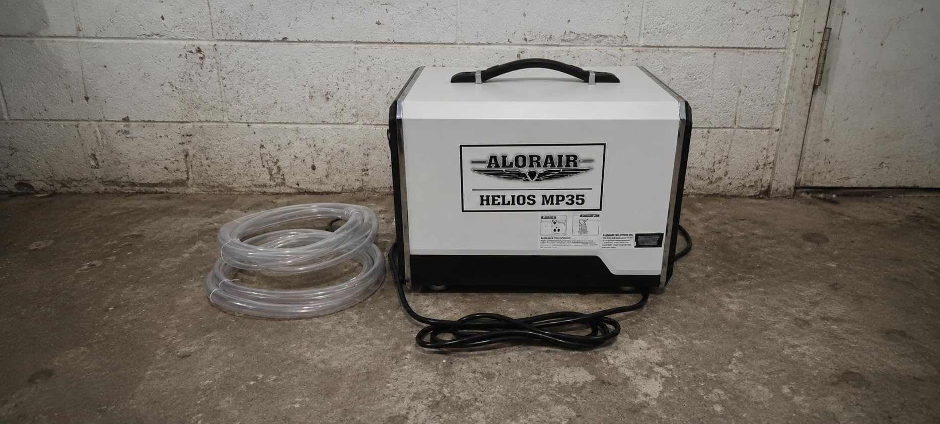 ALORAIR 70 Pints Crawl Space Dehumidifier with Pump and Drain Hose, Compact Basement & Commercial Dehumidifier for Water Damage Restoration, Covers Up to 1,000 Sq. Ft., 6-Year Limited Warranty customer photo 1