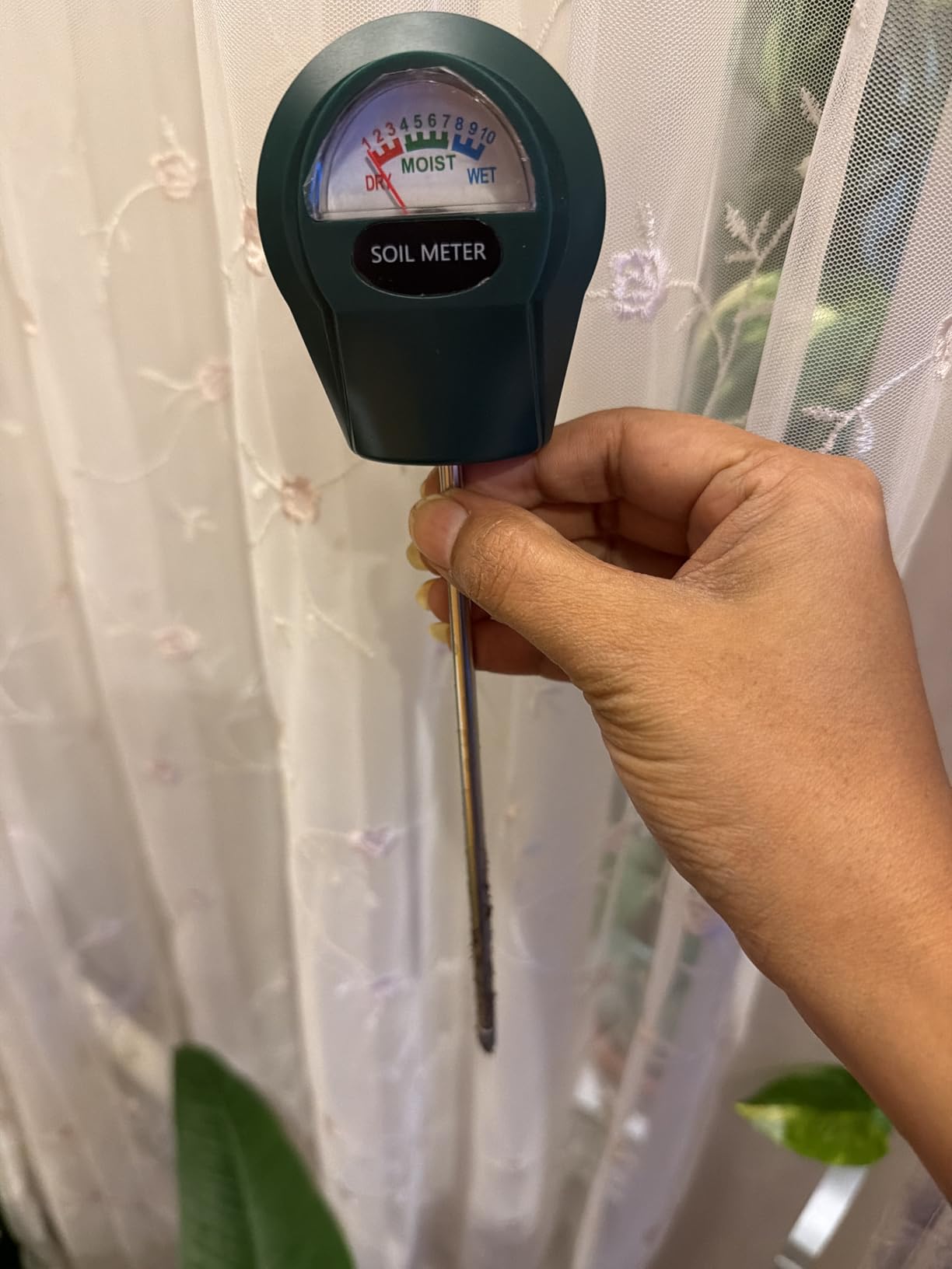 Soil Moisture Meter for Plants, Hygrometer Sensor Water Monitor, Plant Moisture Tester for Indoor Outdoor Garden, Potted Plants, Farm, Lawn, No Battery (Style 1) customer photo 1