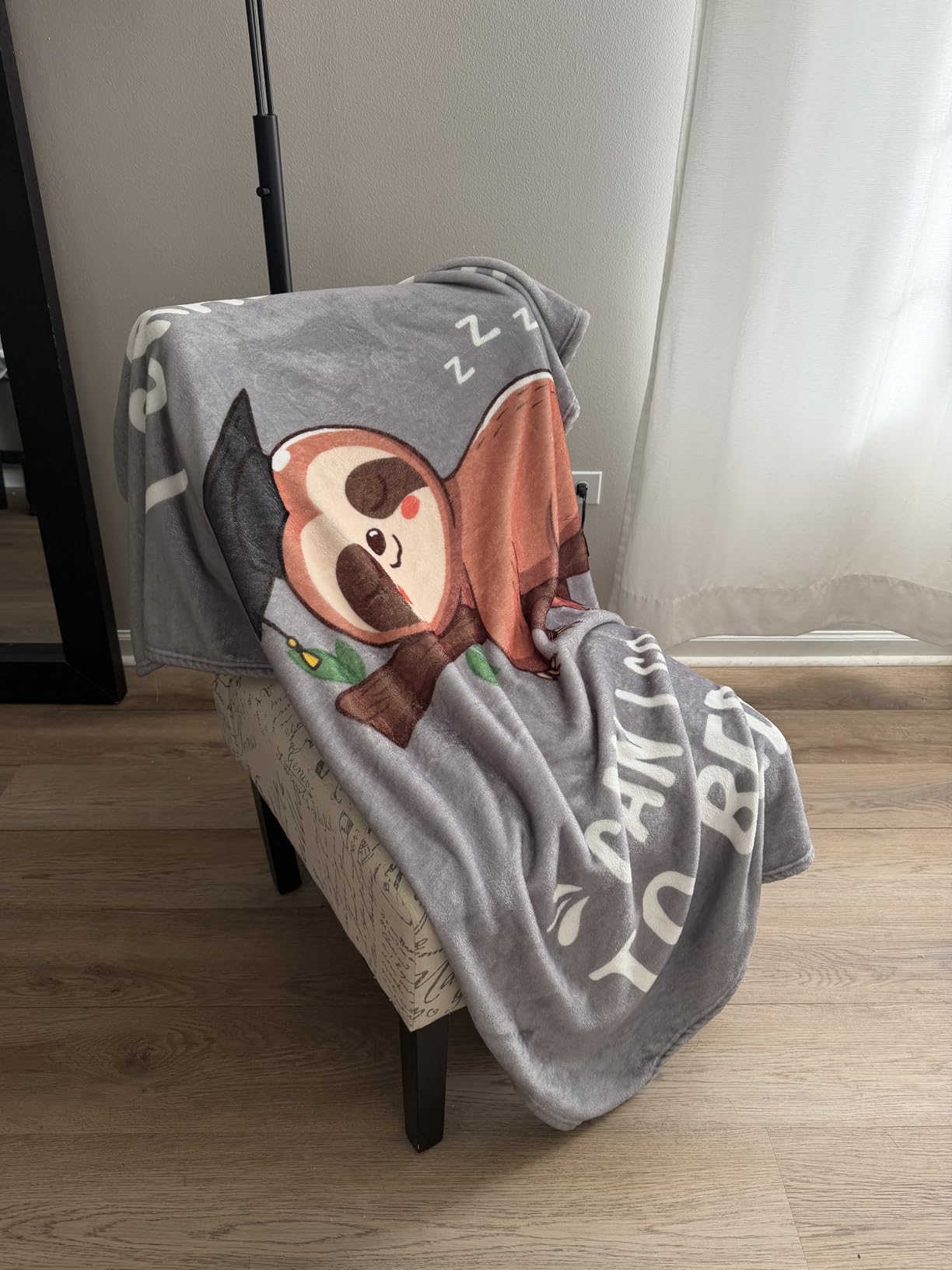 Funny Graduation Gifts for Women, Her & Him, Practical Throw | College Graduation Gifts, 2026 Grad Gifts for Master Degree, High School, PHD, Sloth Blanket, Graduation Decorations (50 * 60) customer photo 1