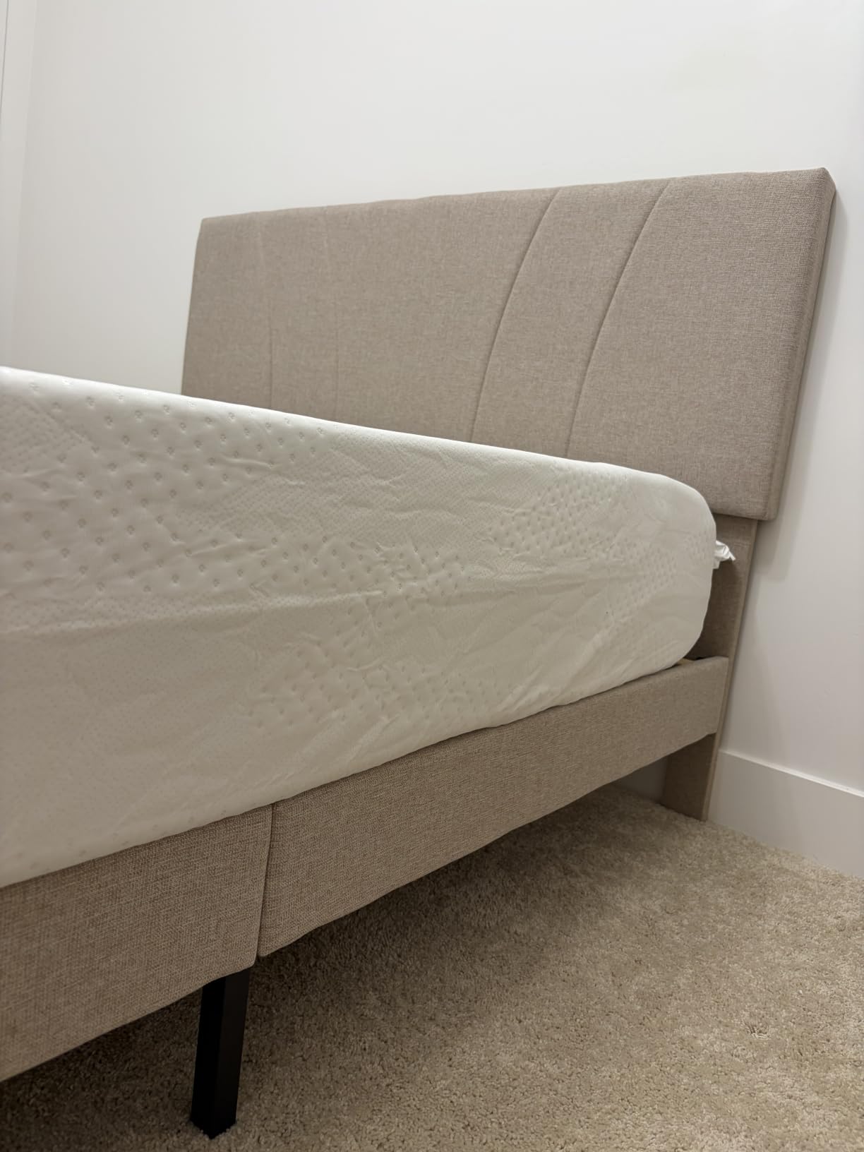 Avenco 10 Inch Twin Size Gel Memory Foam Mattress in a Box, Cooling Night Sleep & Pressure Relief, Grey, Fiberglass Free, CertiPUR-US Certified customer photo 2