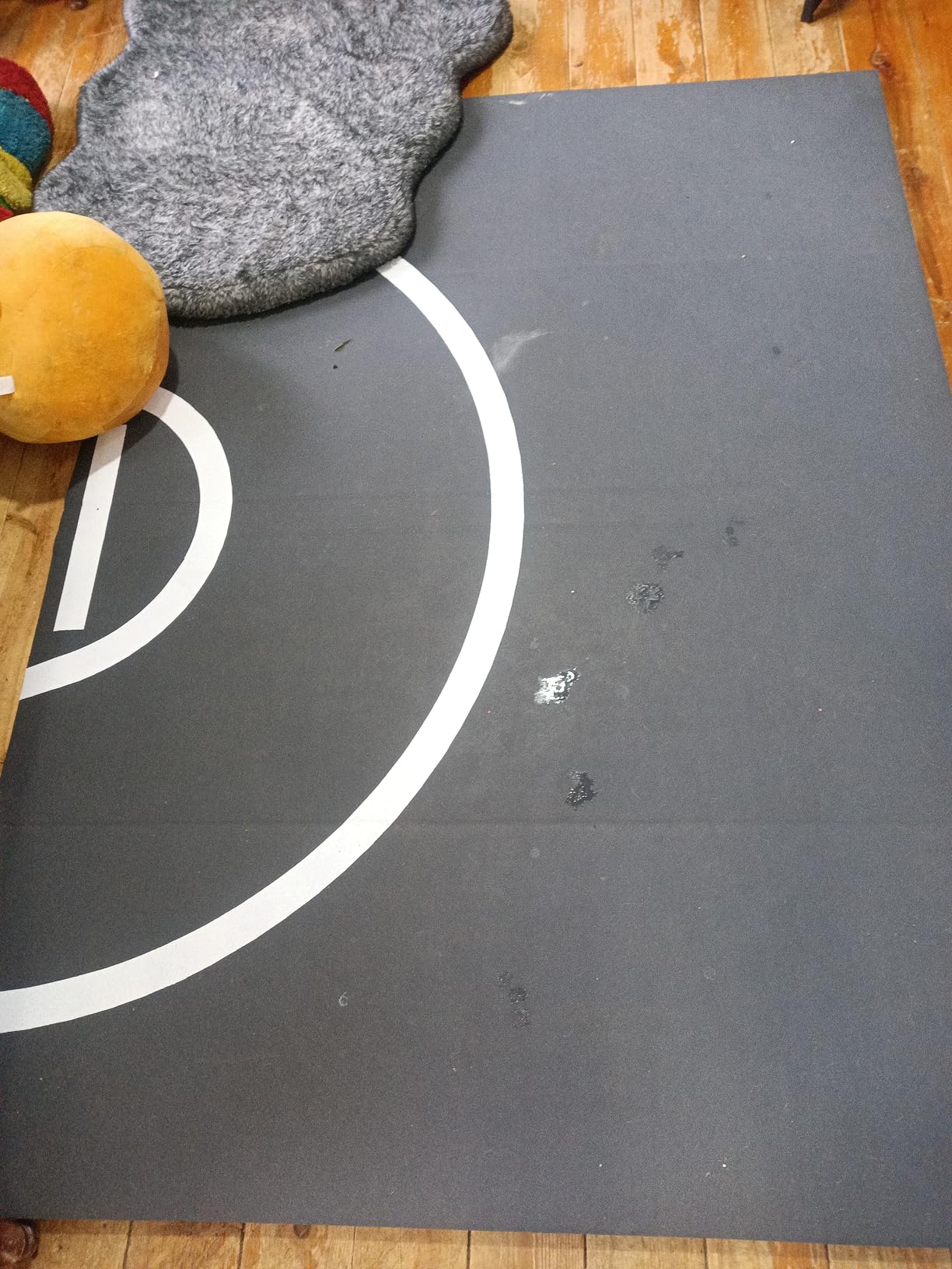 Wrestling Mat Large 10ft for Home Workout Exercise | High-Density XPE Foam Training Mat for MMA Wrestling Exercise Yoga, 1.2inch Thicken Folding Gym Mat for Boxing Taekwondo customer photo 1