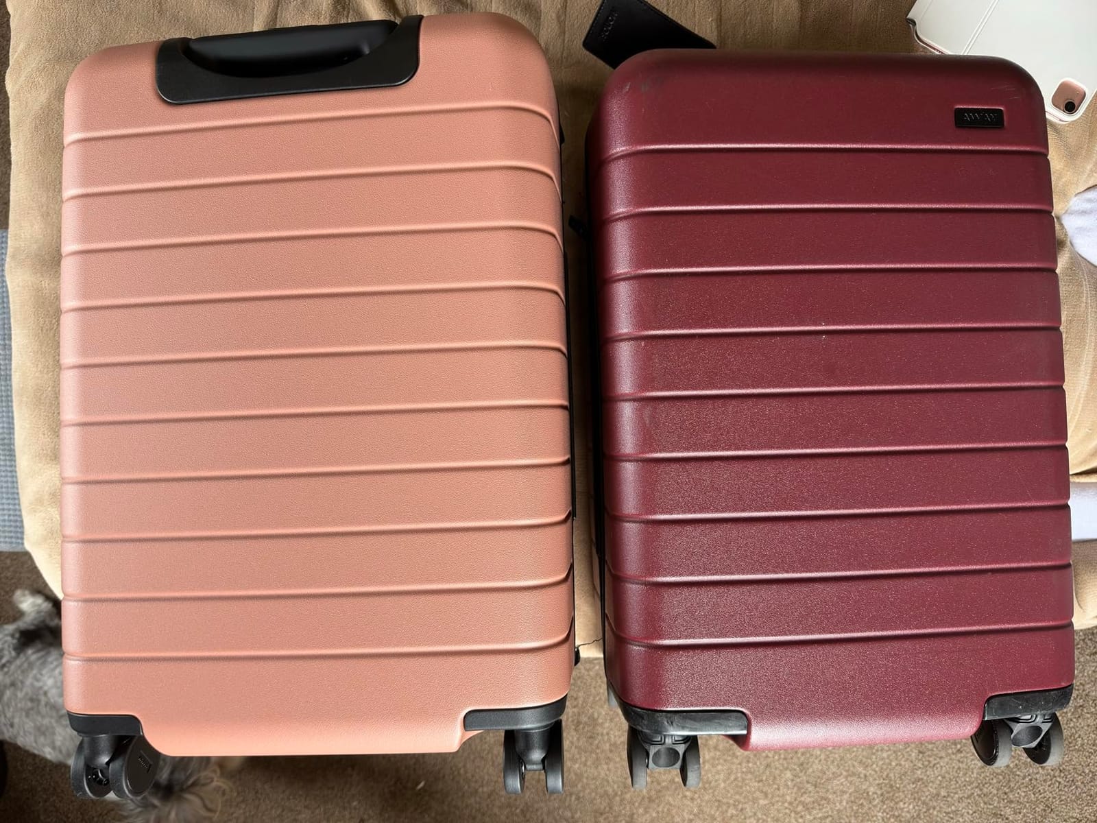 Away Bigger Carry-On Luggage, 23-Inch Lightweight Hardside Spinner Suitcase customer photo 2