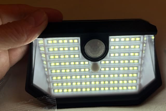 LUHLEE 178LED Magnetic Solar Lights Outdoor, RV Solar Lights Motion Sensor | 800LM RV Exterior Light with Strong Magnetic Mount, IP65 Waterproof Solar RV Outdoor Lights for Camper, Awning Trailer 2Pack customer photo 2