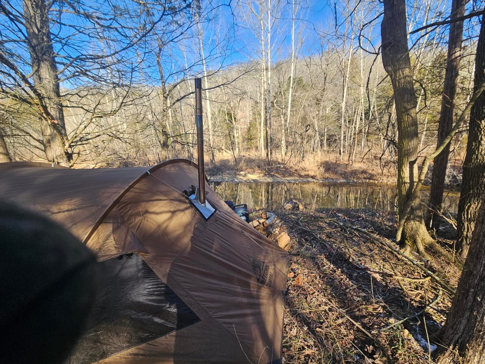OneTigris Raven NEST Hot Tent with Stove Jack, Spacious Waterproof 2 Person Tunnel Tent for Camping, Hiking, Backpacking, Bushcraft customer photo 1