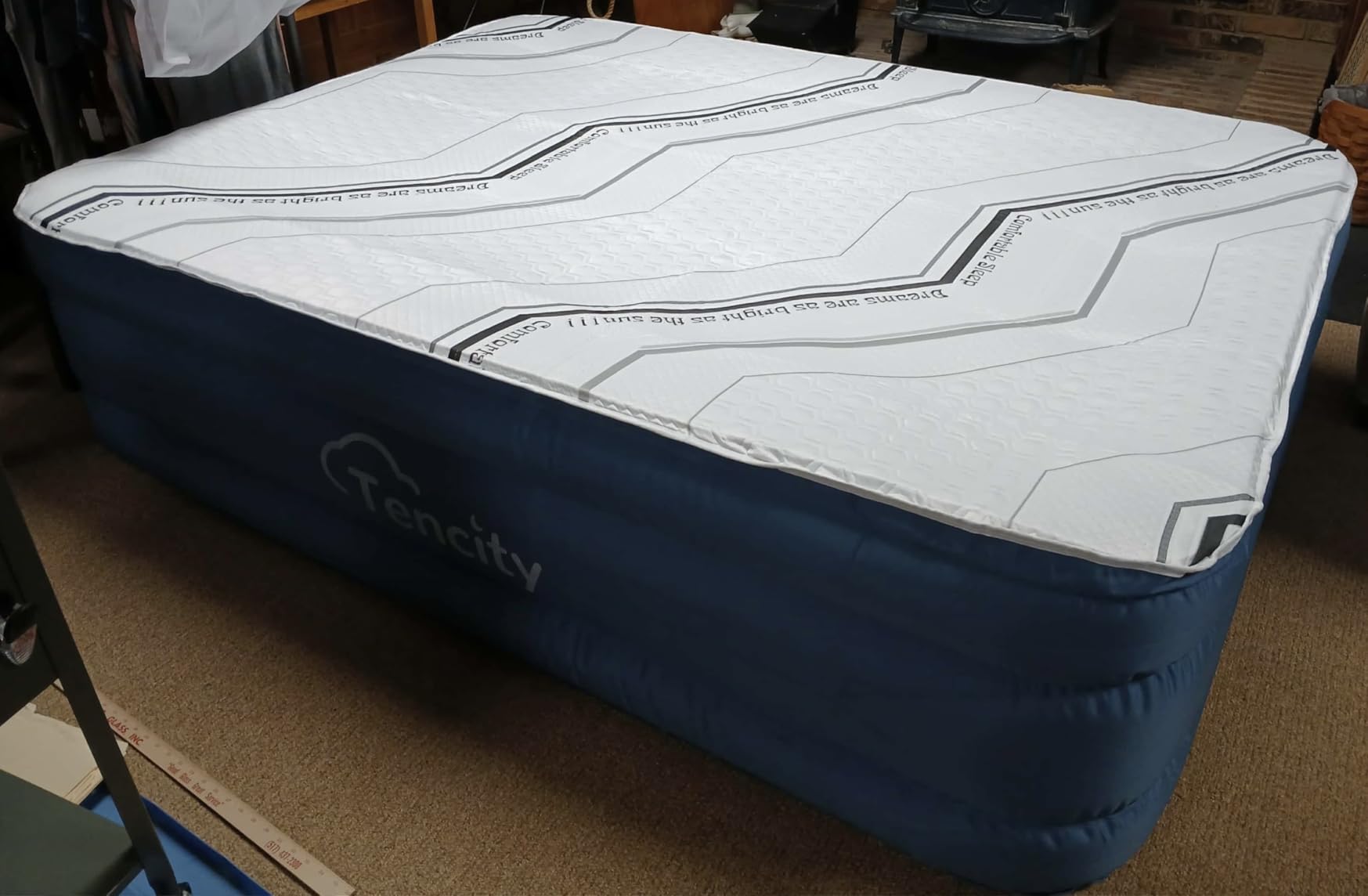 Tencity Queen Air Mattress with Built-in Pump, 20