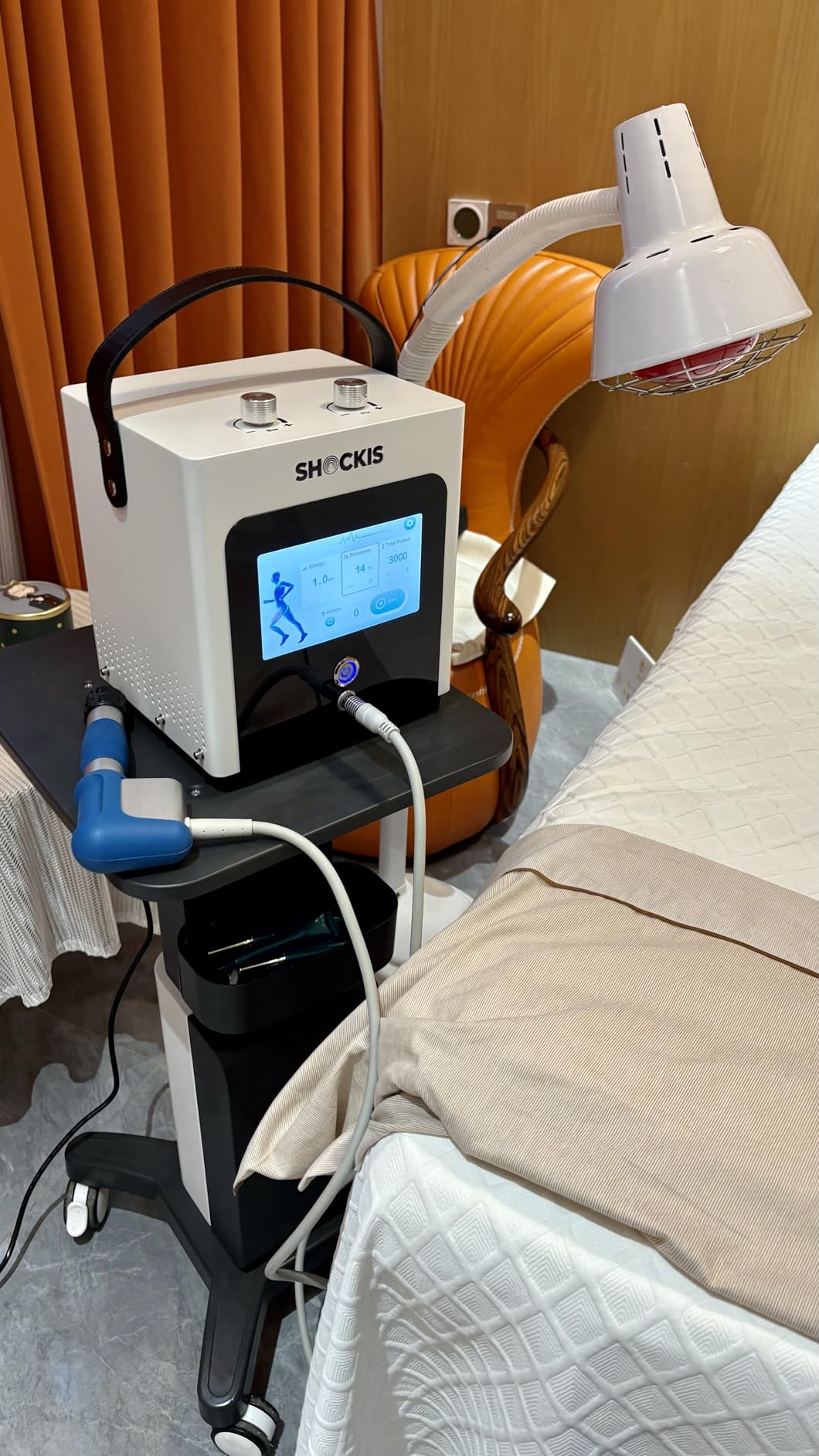 Portable Shockwave Therapy Machine FSA/HSA ESTW Machine Pain Relief Device | Clinical Grade, Joint/Muscle/Hip Pain Relief,FSA/HSA Eligible, Non-Invasive Shockwave Therapy customer photo 2