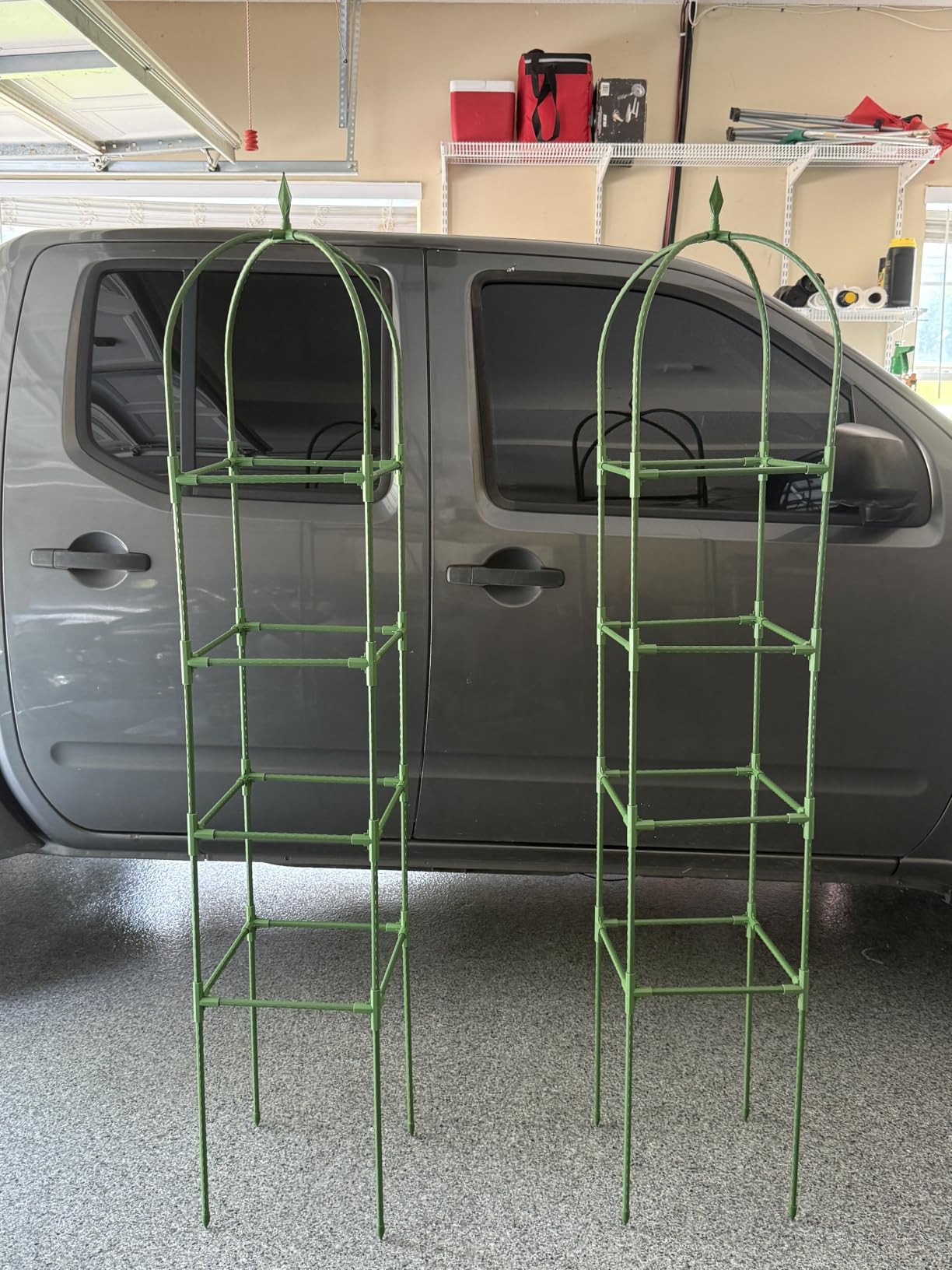 2 Pack Garden Obelisk Trellis for Climbing Plants, 71