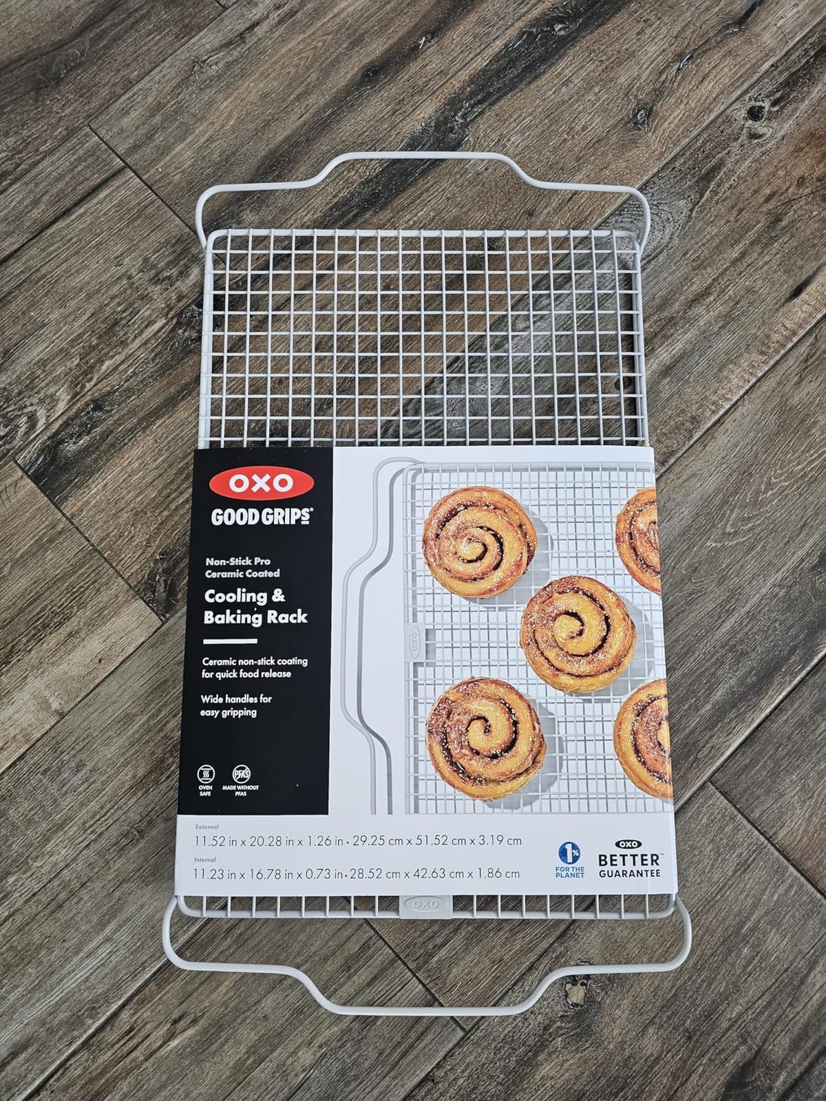 OXO Good Grips Non-Stick Pro Ceramic Coated Cooling and Baking Rack customer photo 2