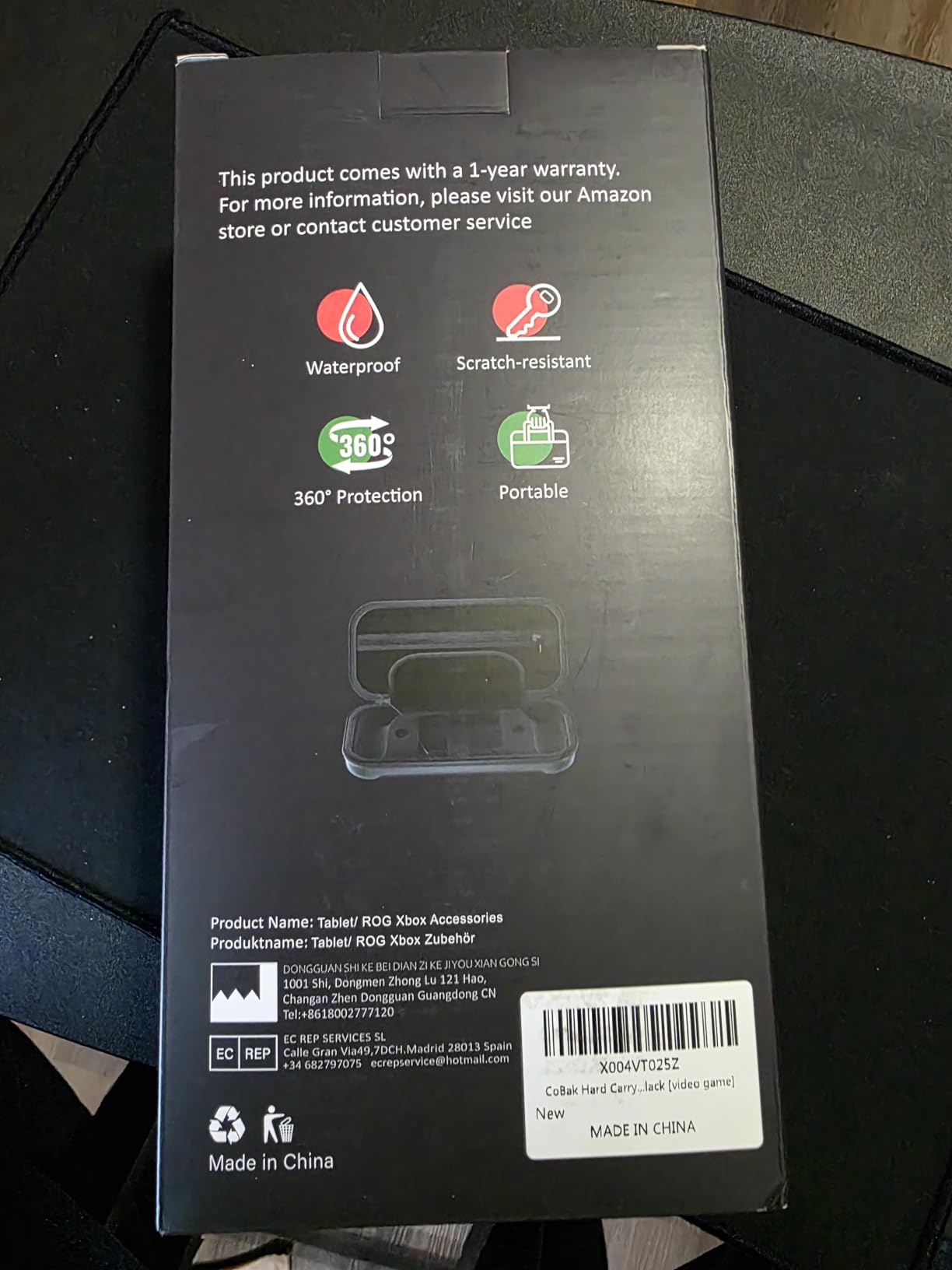CoBak Hard Carrying Case for ASUS ROG Xbox Ally & ROG Xbox Ally X 7