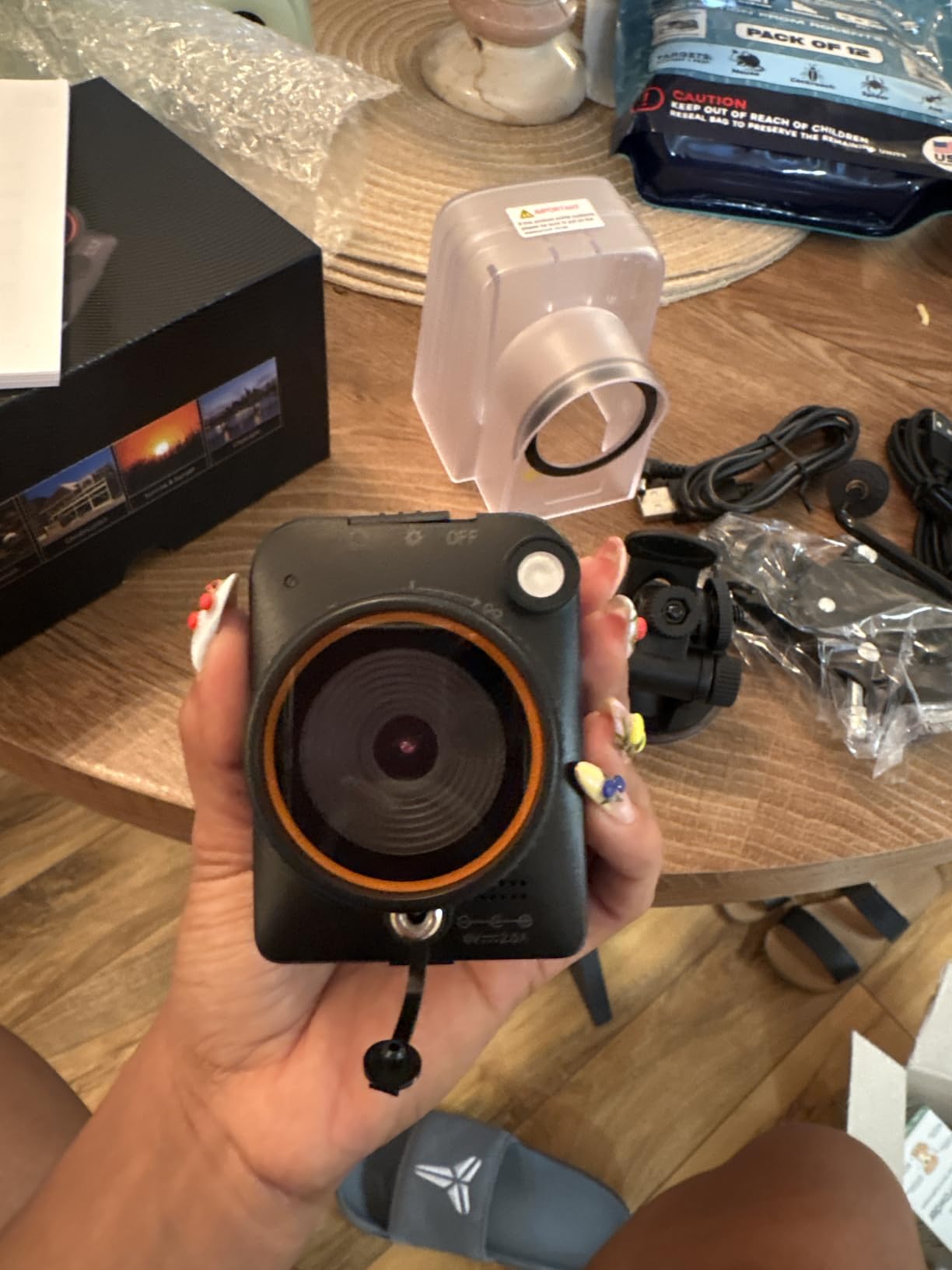 Dsoon Time Lapse Camera, 1296P FHD MP4 Video&48MP, Outdoor IP66 Waterproof Timelapse Camera, Captures Plant Growth, Records Garden & Construction, Tracks Weather, 6-Month Battery Life, Includes 32GB TF Card customer photo 2