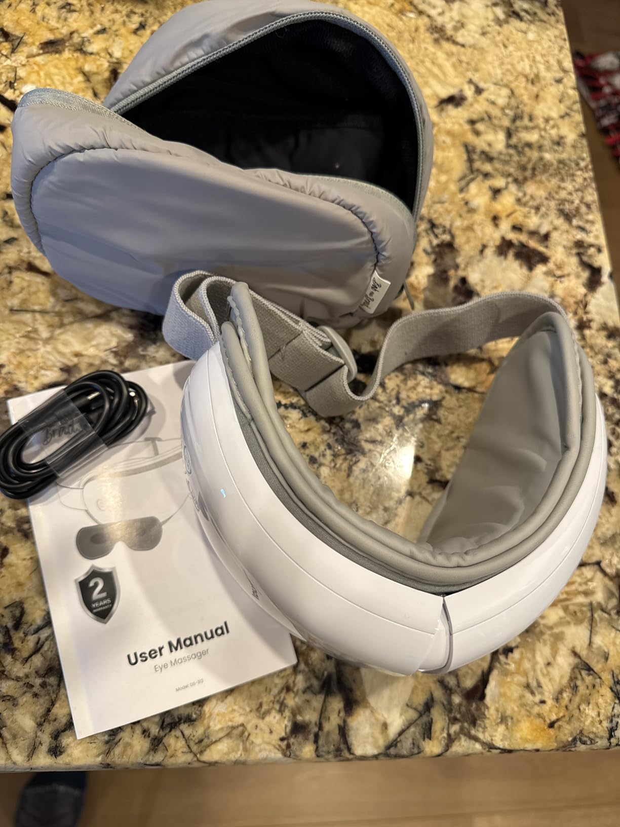 BOB AND BRAD Eye Massager with Heat and Cooling, FSA-HSA Eligible, Heated Eye Massager Mask for Dry Eyes, Migraines, Headaches Relief, Reduce Strain, Improve Sleeping, Birthday Gift for Women Men customer photo 2