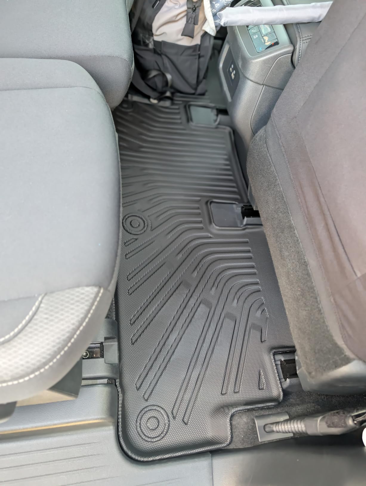 Highlander Floor Mats - Car Mats for Toyota Highlander 2020-2026 7-Seater (NOT Fit Grand Highlander), All Weather Floor Mat for Highlander Accessories, Heavy Duty Rubber Mats, Car Accessories customer photo 1
