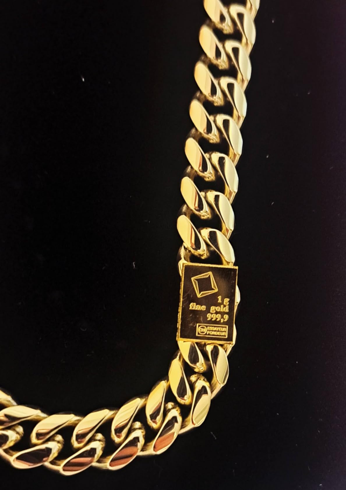 JAXXON Cuban Link Chain - Mens Necklace customer photo 1