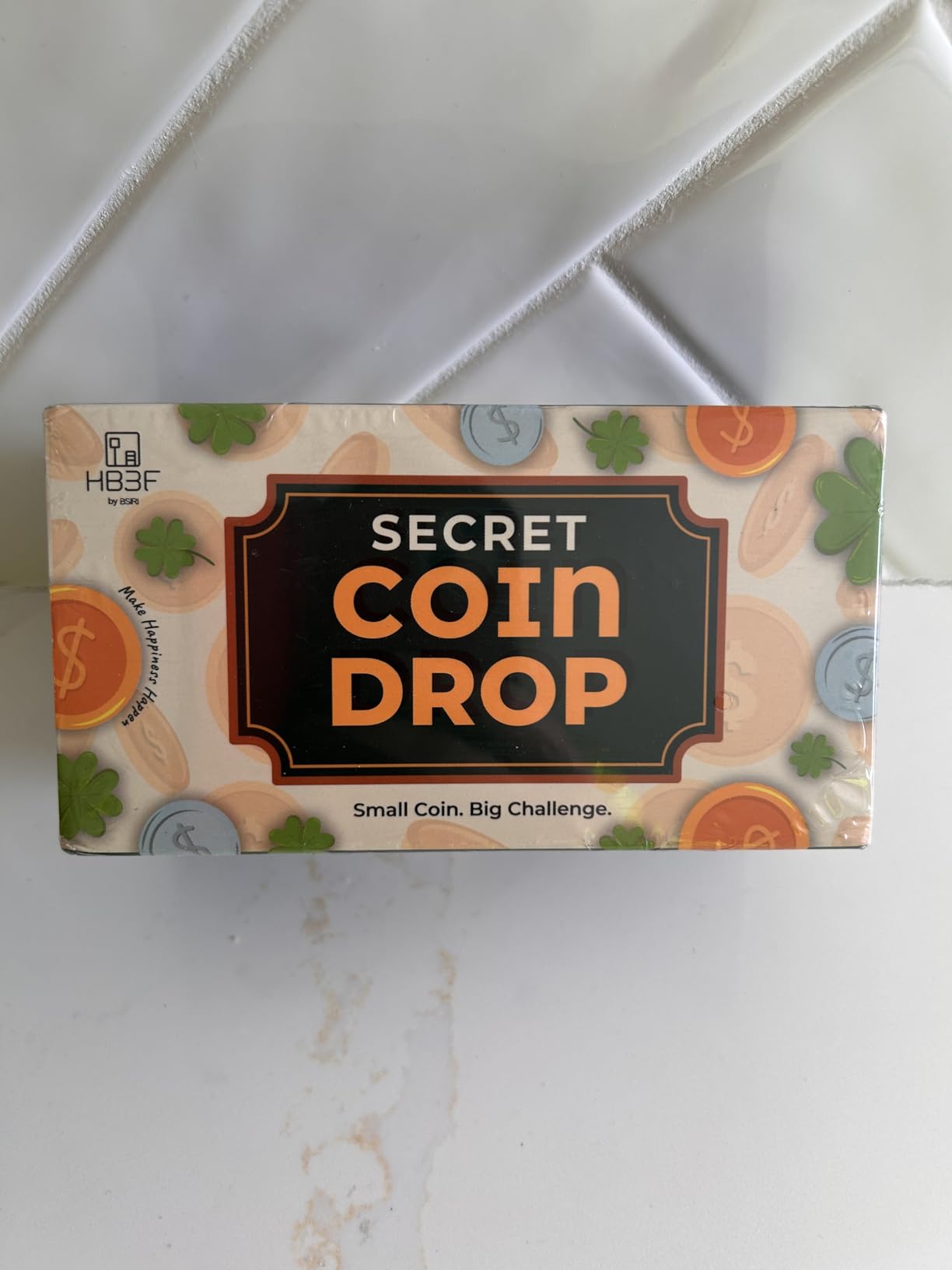 BSIRI Wooden Coin Drop Penny Dice Game for Adults Teen and Families Box Tabletop Games for Home Bar and Family Night Wood Rustic Decoration with Secret Puzzle Box Brain Teaser Pennies Pusher customer photo 1