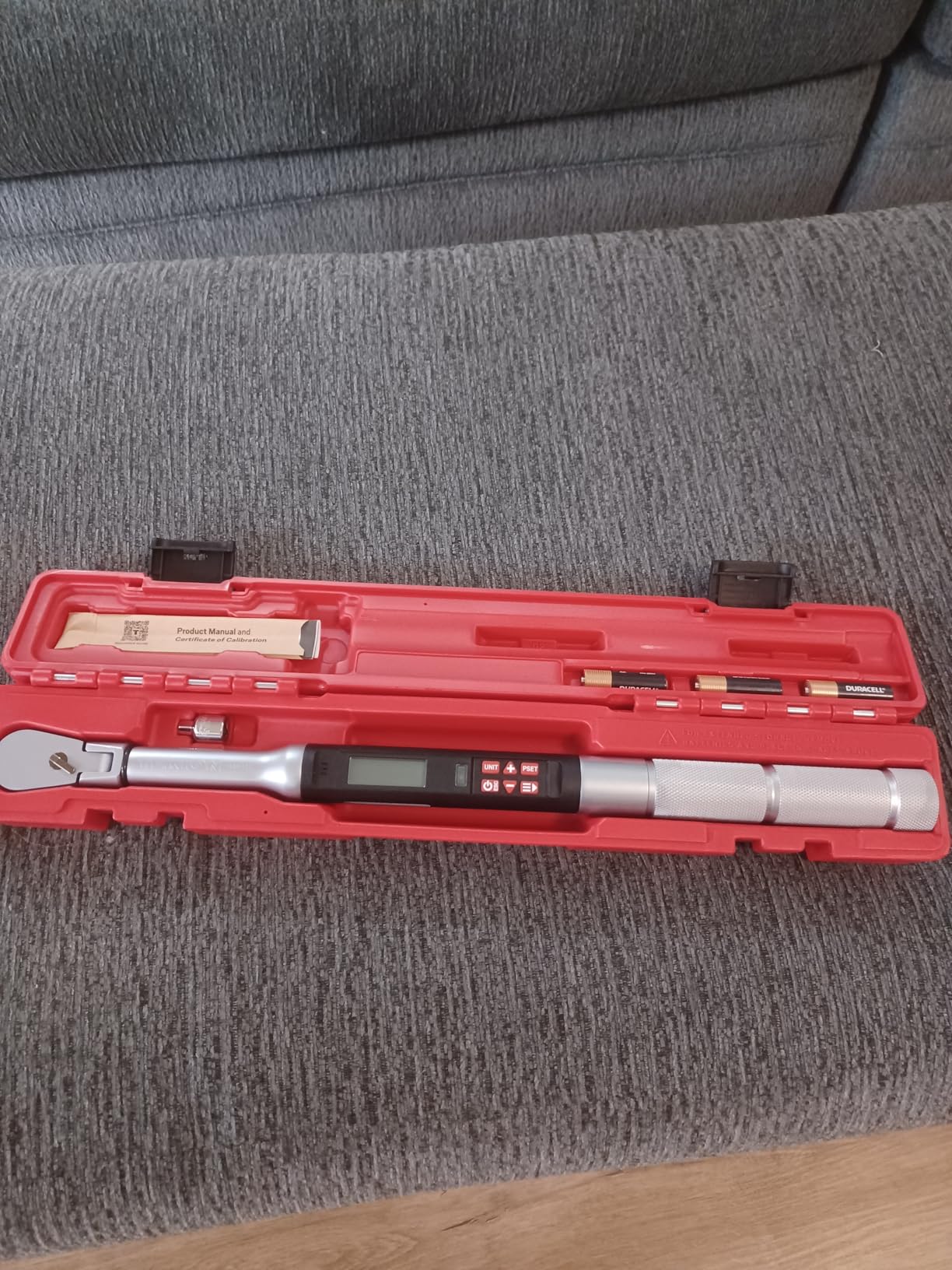 TEKTON 1/2 Inch Drive Electronic Torque Wrench | TRQ82123 | (30 - 300 ft-lb), Dual-Direction, 90-Tooth Flex Head, Certificate of Calibration customer photo 1